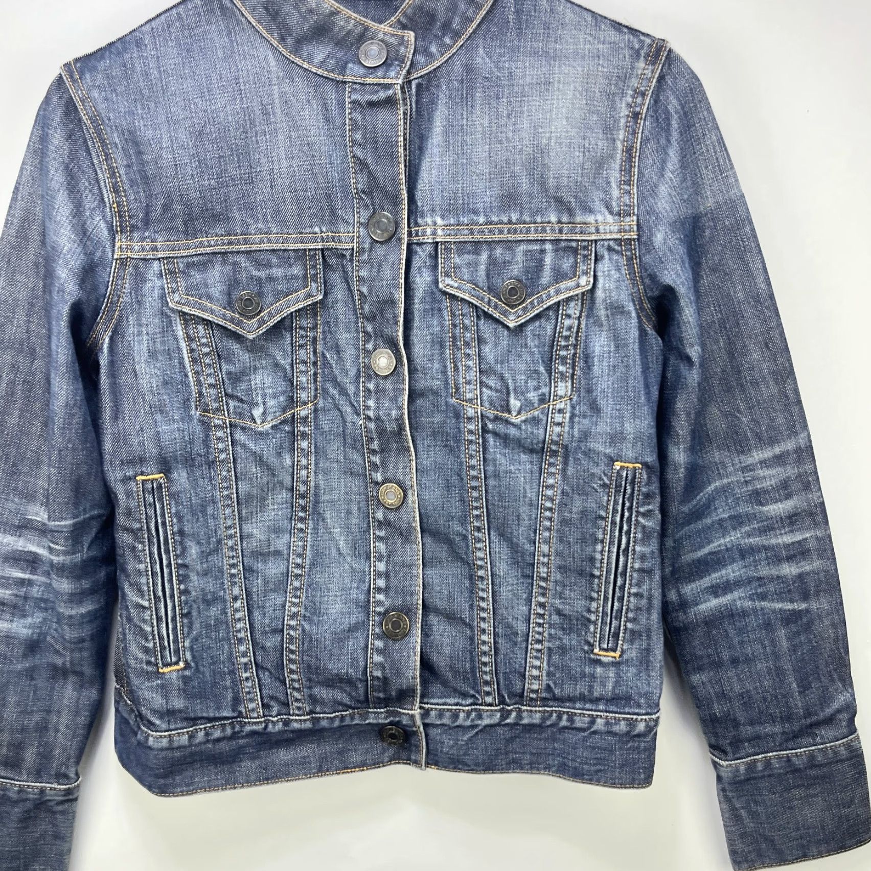 Gap VINTAGE Gap Denim Jacket Jean Womens Small Size 28" / US 6 / IT 42 - 2 Thumbnail