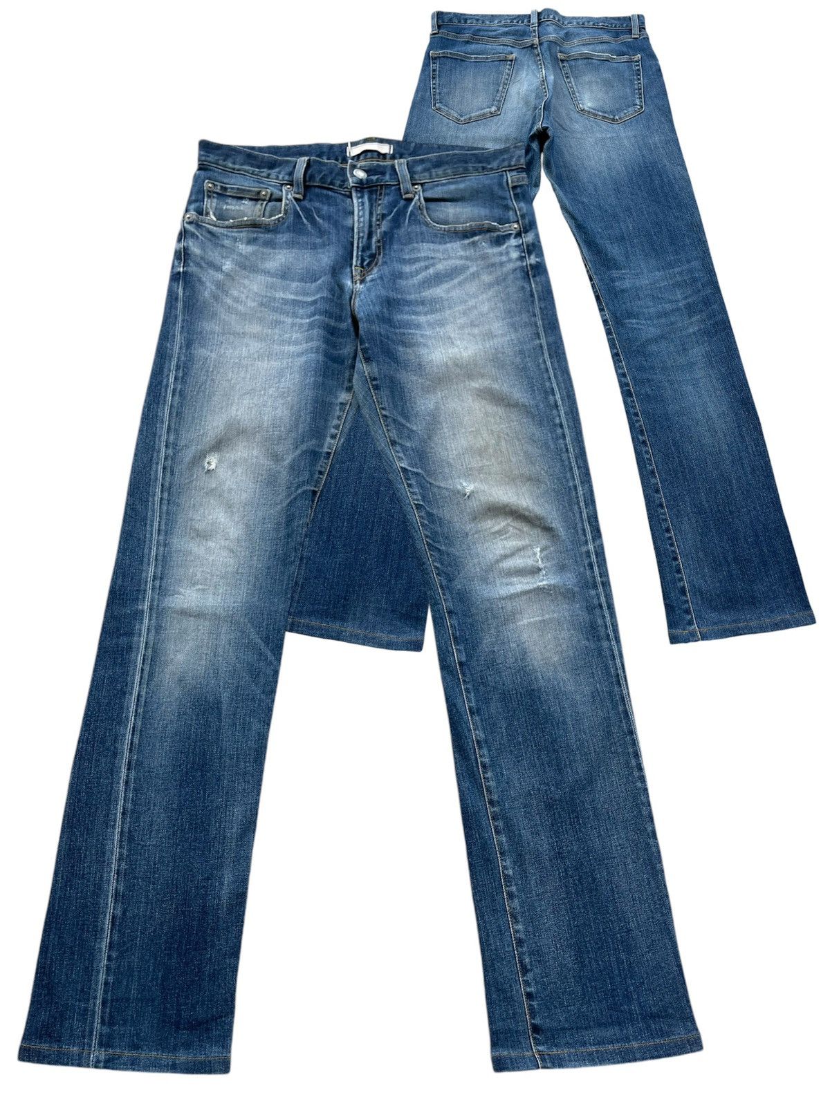 Japanese Brand 🔥Japanese Brands Uniqlo Distressed Denim W31🔥 Size US 31 - 1 Thumbnail