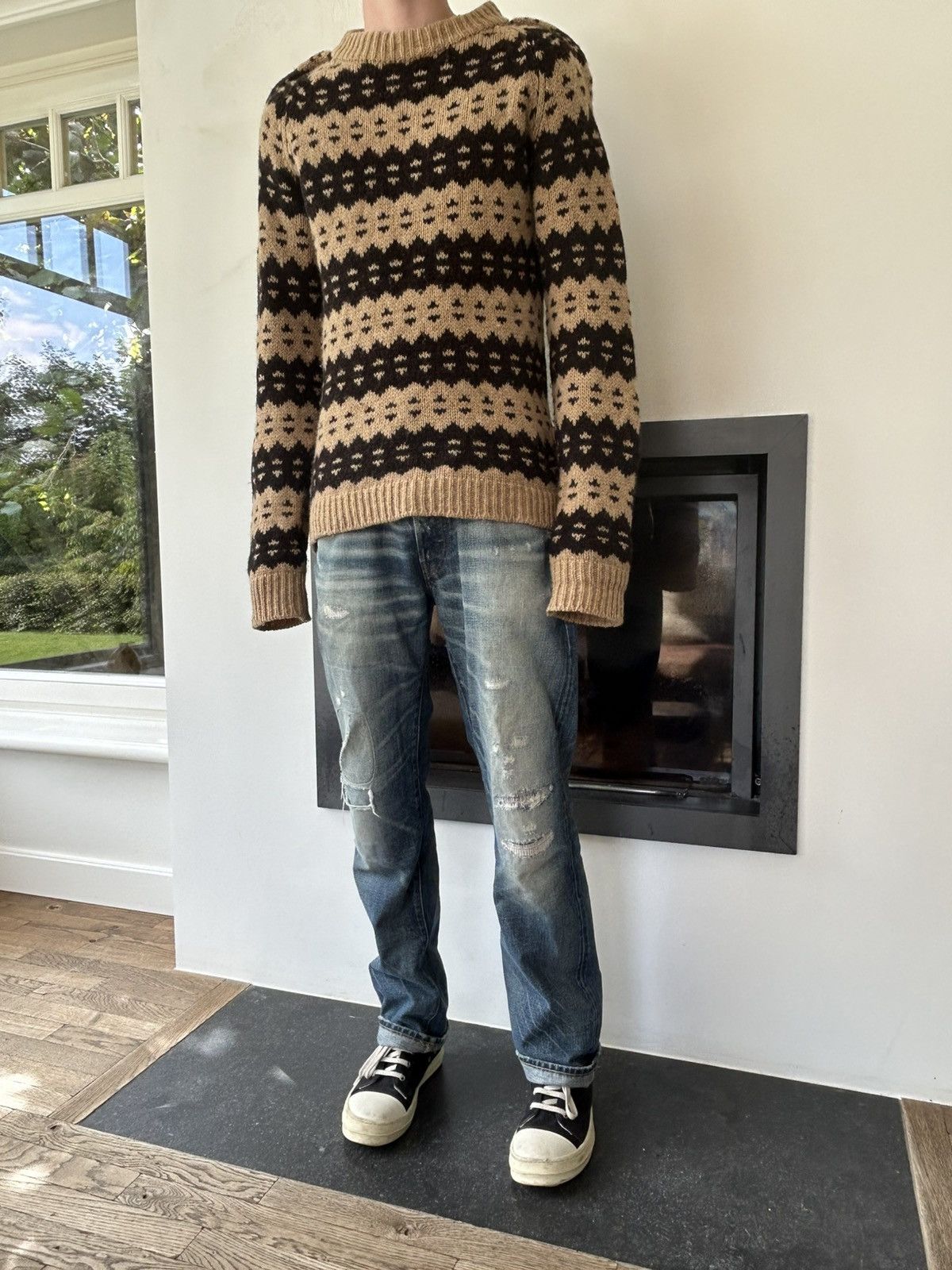 Dior Dior Homme AW05 “In the morning” knitwear Size US L / EU 52-54 / 3 - 2 Thumbnail