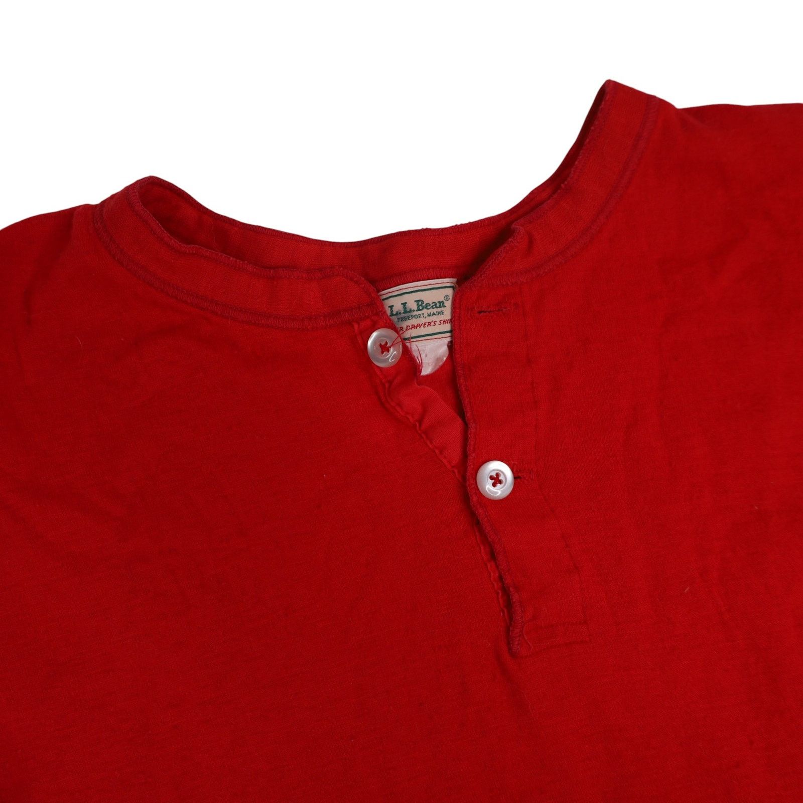 L.L. Bean × Vintage Vintage L.L.Bean Henley Under Shirt Size US L / EU 52-54 / 3 - 5 Thumbnail