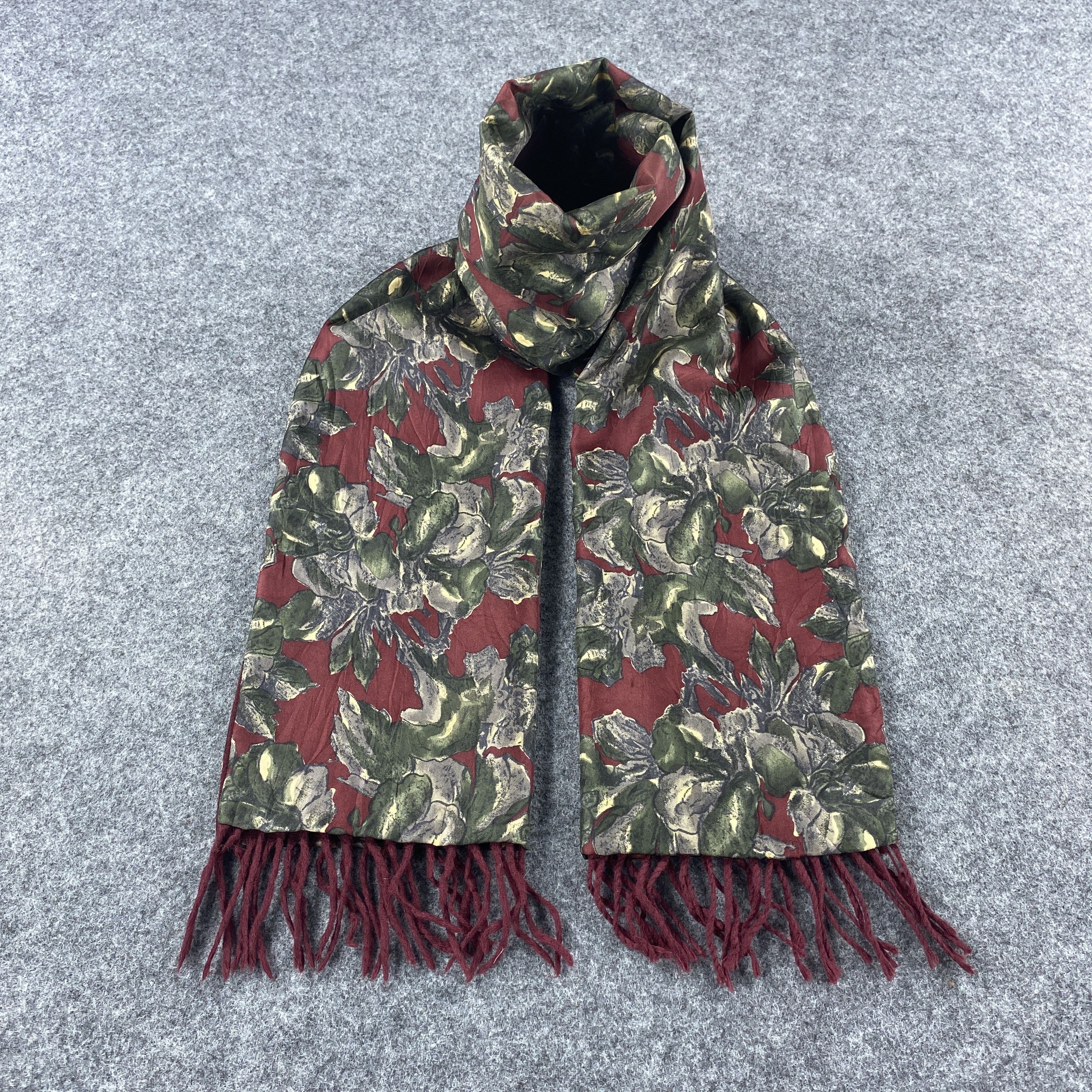 Vintage Dimitri Silk Scarf # Muffler # Neckwear # D476 Size ONE SIZE - 1 Thumbnail