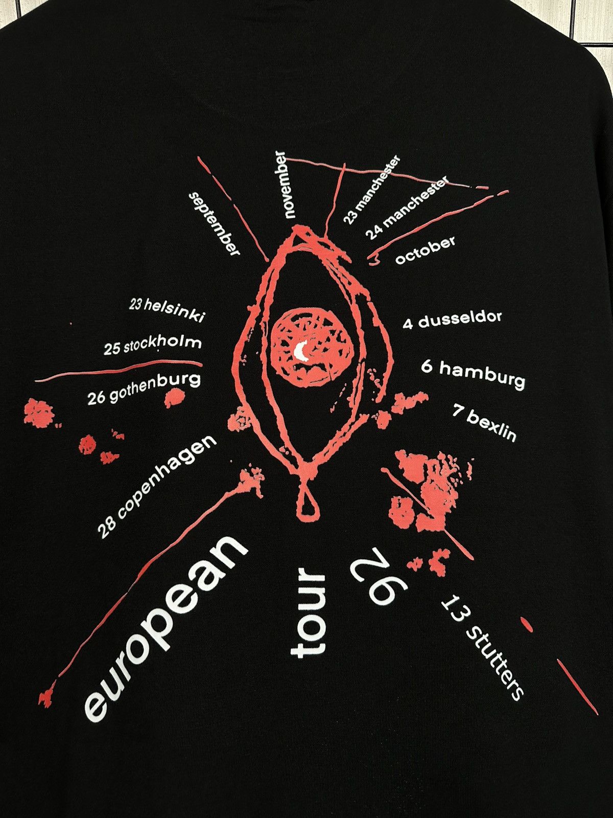 Band Tees The Cure “Wish” album Black Long sleeve Men L Tee shirt Size US L / EU 52-54 / 3 - 14 Thumbnail