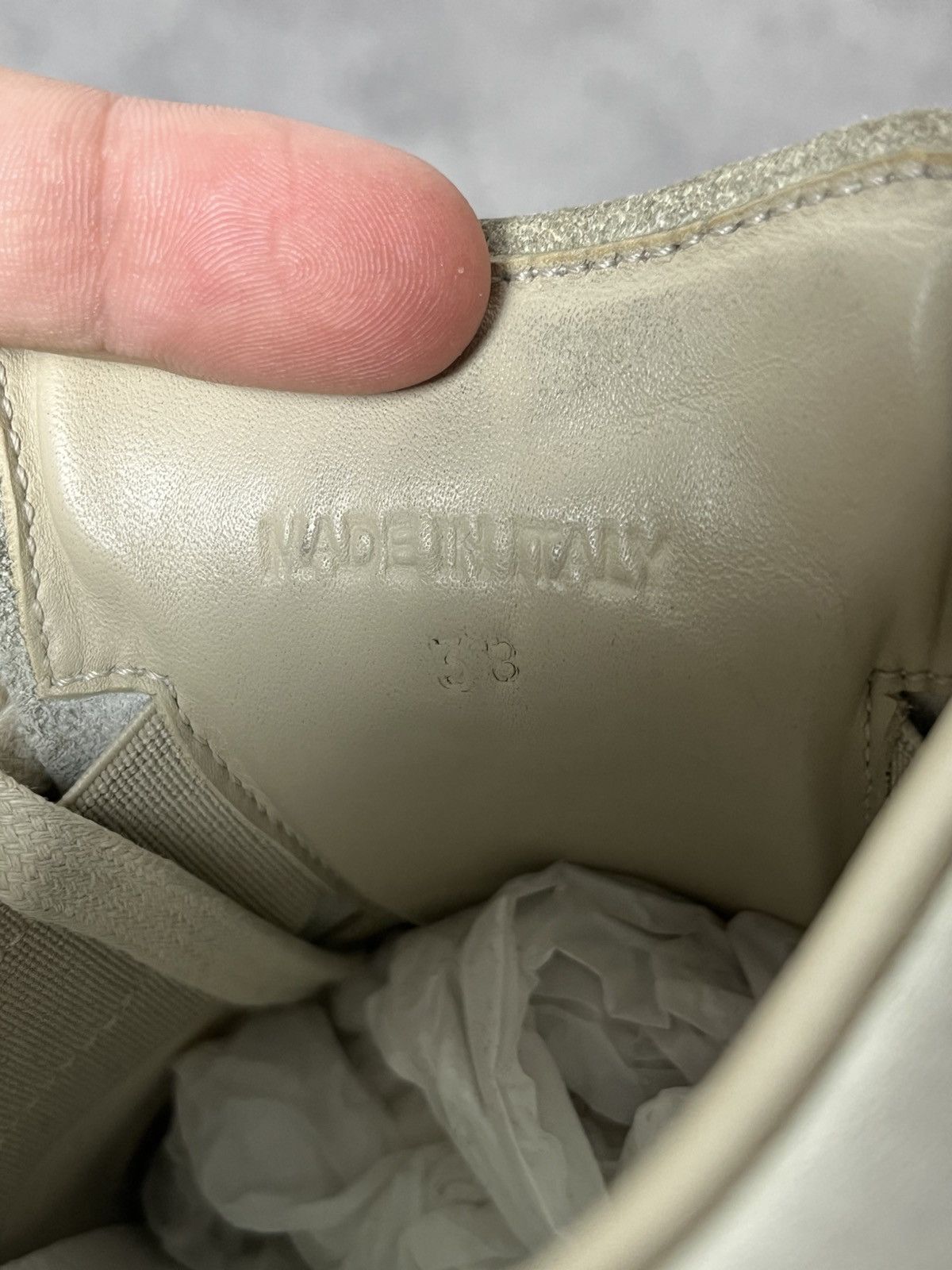 Maison Margiela 🔥Maison Margiela Replica Army Leather Sneakers 00's Size US 8 / IT 38 - 14 Thumbnail