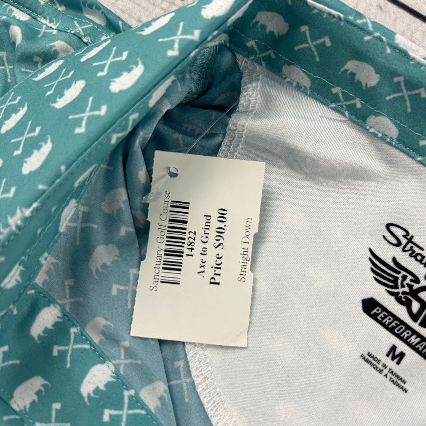 Sanctuary Straight Down Sanctuary Short Sleeve Polo Shirt Mens M Teal Shirt Size US M / EU 48-50 / 2 - 3 Thumbnail