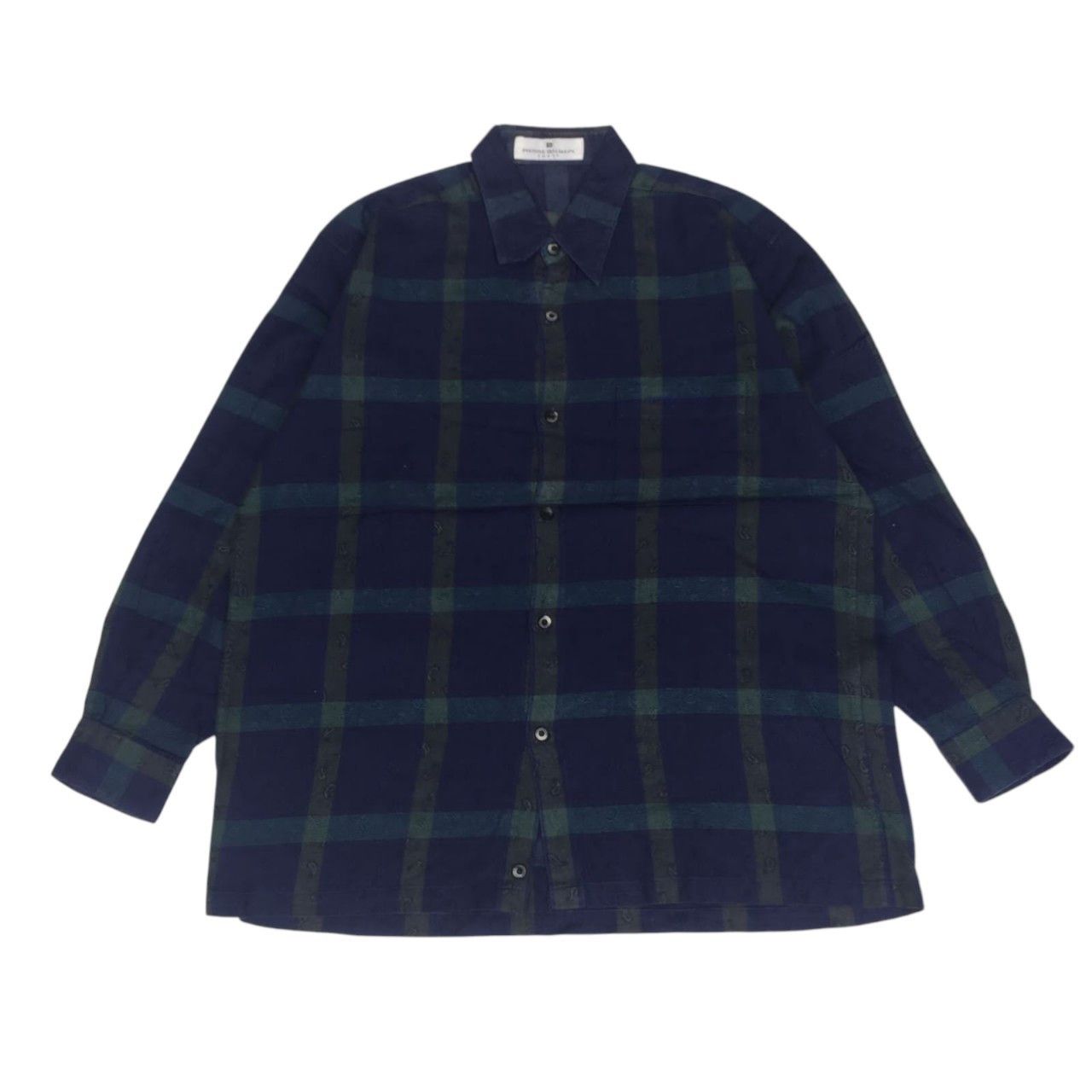 Balmain × Pierre Balmain × Vintage VINTAGE PIERRE BALMAIN PLAID BUTTON UPS SHIRTS Size US M / EU 48-50 / 2 - 1 Thumbnail