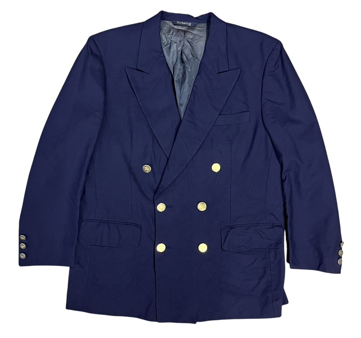 Burberry Vintage Burberry Double Breasted Blazer Size 38R - 1 Thumbnail