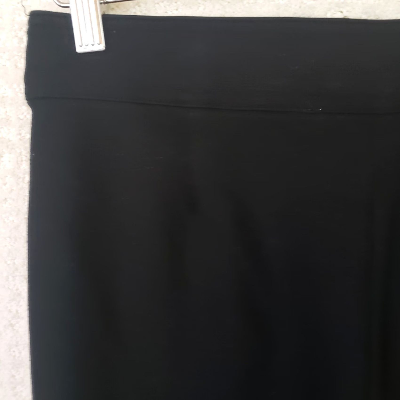 Vintage Grace Pants Women's S Black Straight Leg Stretch 31x28 Slimming Pockets Dress Pants Pants Styles 90s? Size 28" / US 6 / IT 42 - 6 Thumbnail