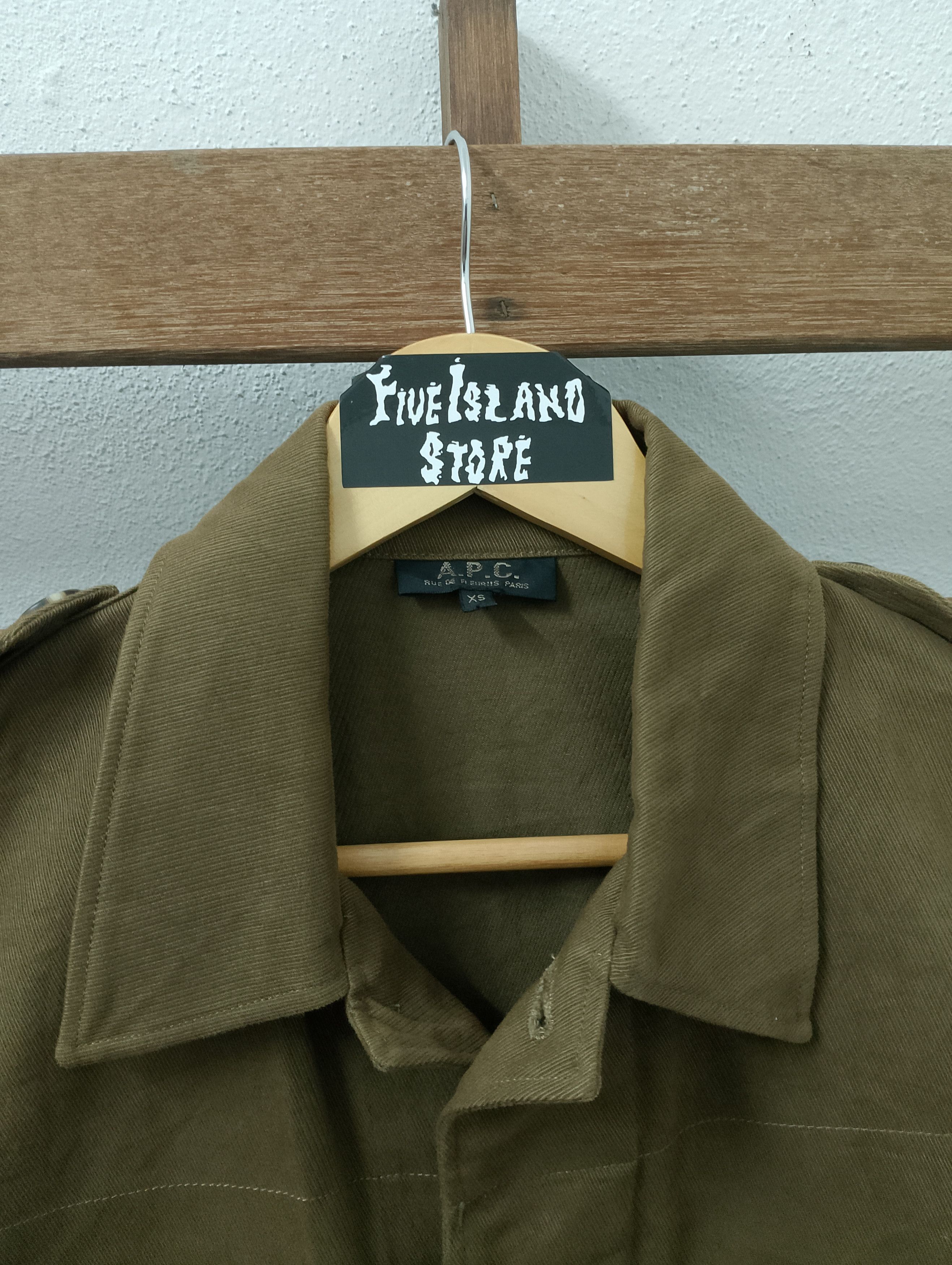 A.P.C. Vintage A.P.C Military Chore Jacket Size US M / EU 48-50 / 2 - 2 Thumbnail