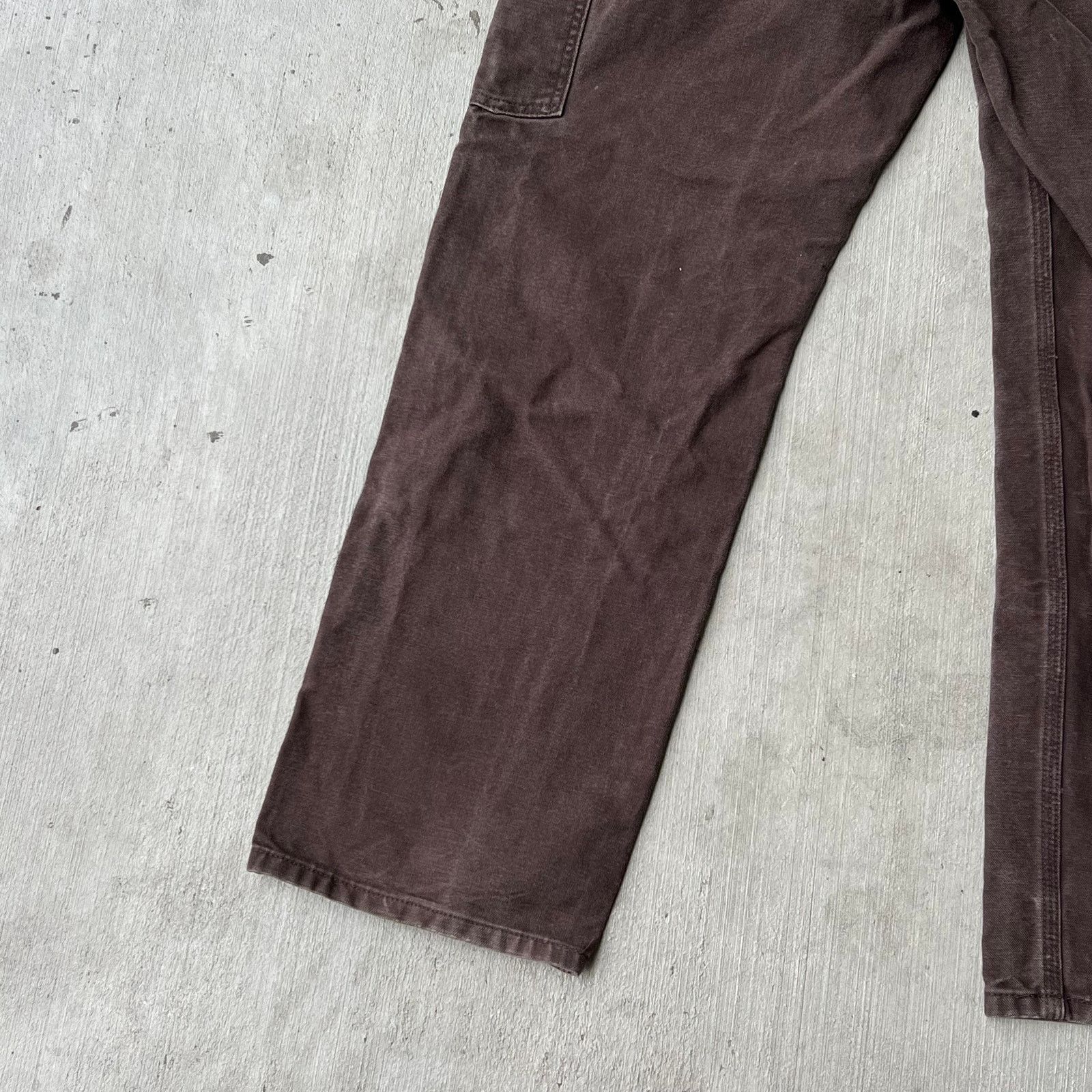 Carhartt × Vintage Carhartt brown double knee work wear carpenter pants Size US 31 - 11 Thumbnail