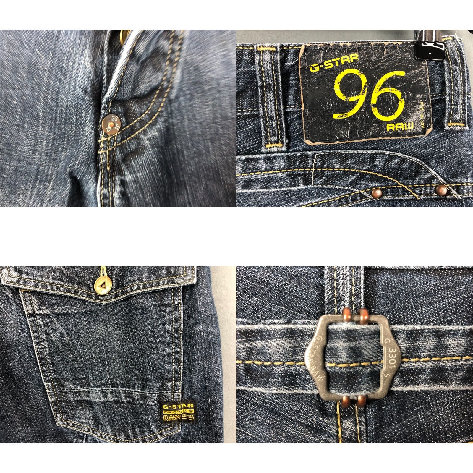 G-Star G-Star 5620 Elwood Heritage Loose Jeans Men's Blue Cotton Vintage Size 31 Regular Size US 31 - 8 Thumbnail