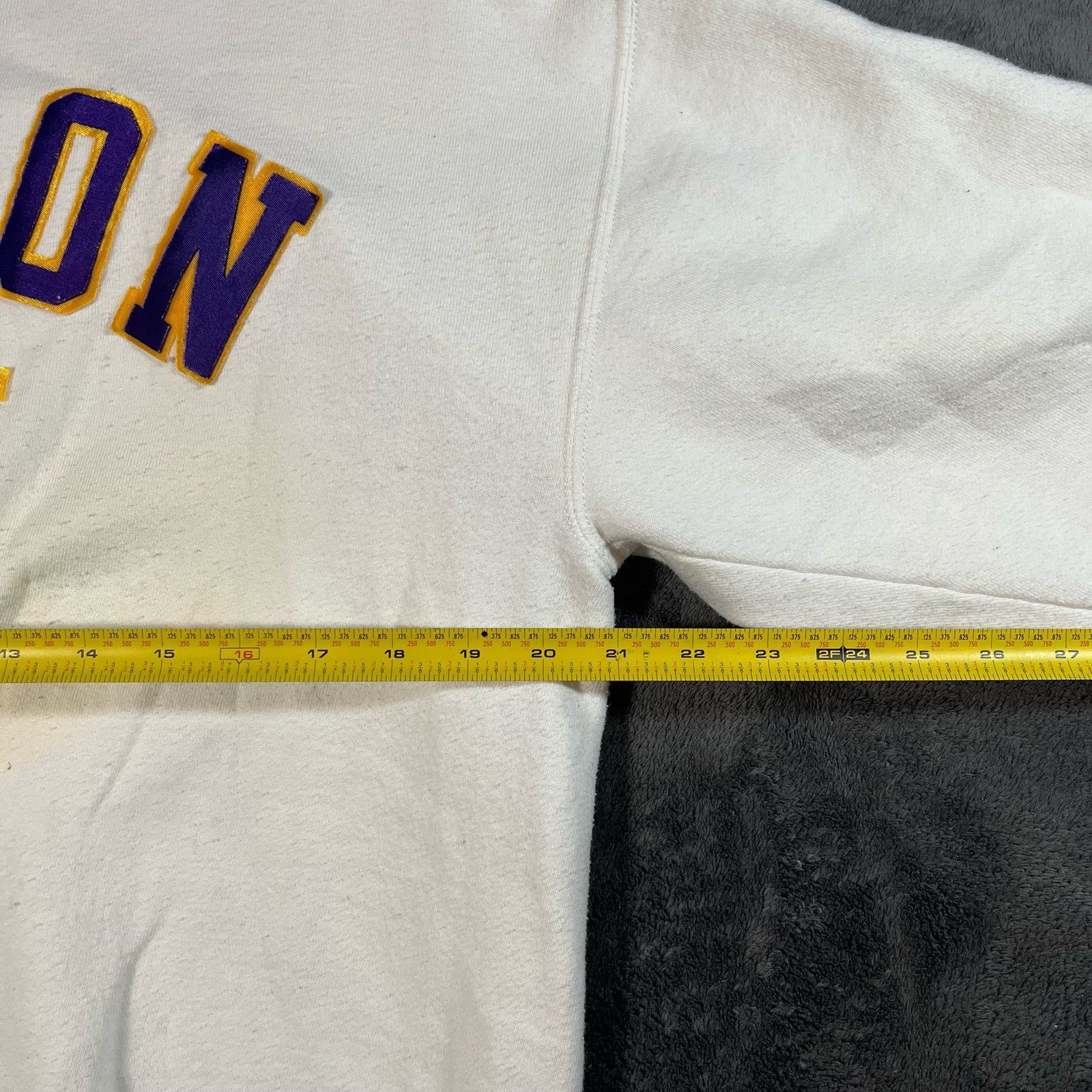 Jerzees Vintage 80s 90s Marion Golf Crewneck White Sweatshirt Size US XL / EU 56 / 4 - 5 Thumbnail