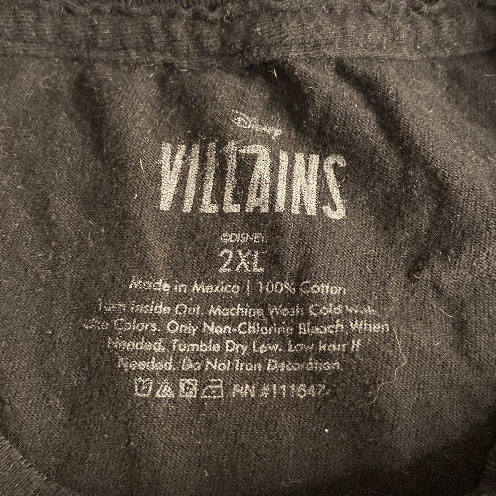 Disney Disney Villains Bad Witches Club Graphic Tee Black 2XL Size XXL / US 16-18 / IT 52-54 - 4 Thumbnail