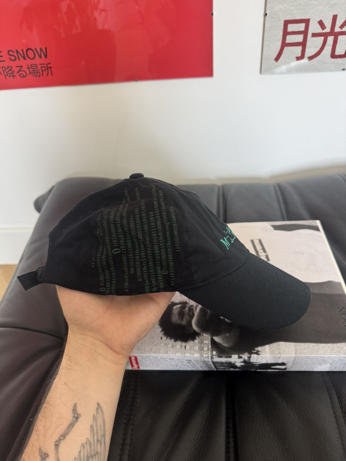 Vintage Vintage 1999 The Matrix Hat Movie Promo 90s Y2k Snapback Size ONE SIZE - 2 Thumbnail