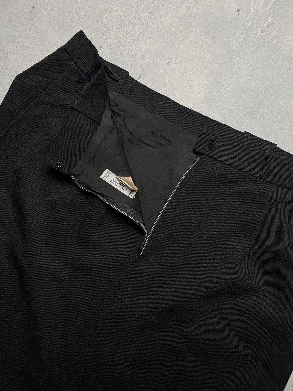Celine Vintage Celine Paris Women's Midi Skirt Made in France 90s Size 34" / US 12 / IT 48 - 7 Thumbnail