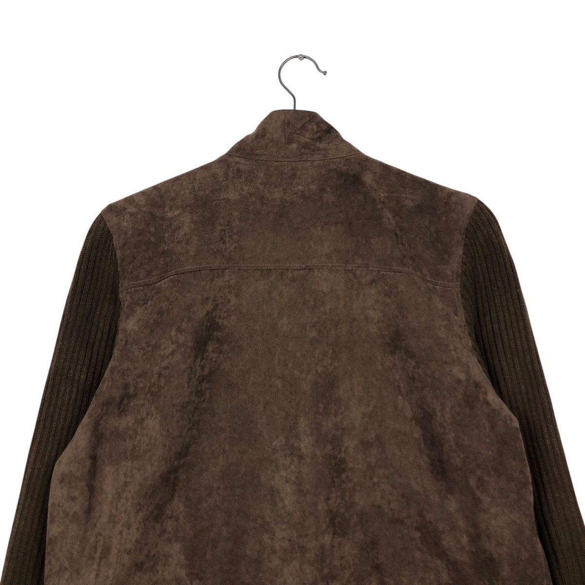 Japanese Brand 📌Vintage Cropped Biker Suede Leather Jacket Blanket Westwin Size US L / EU 52-54 / 3 - 10 Thumbnail