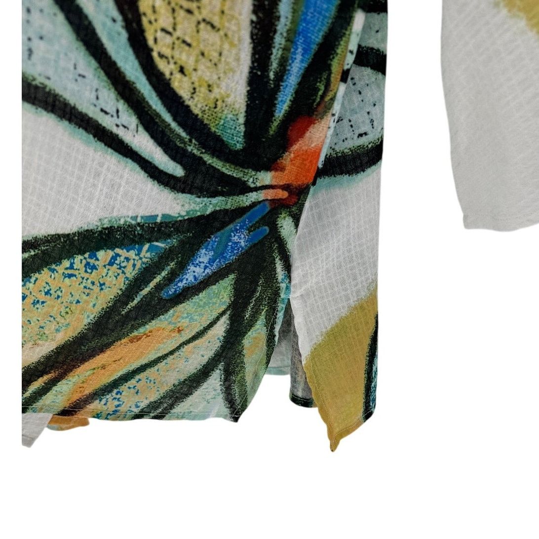 Other Ali Miles artsy graphic tropical floral pattern top XL Size XL / US 12-14 / IT 48-50 - 7 Thumbnail