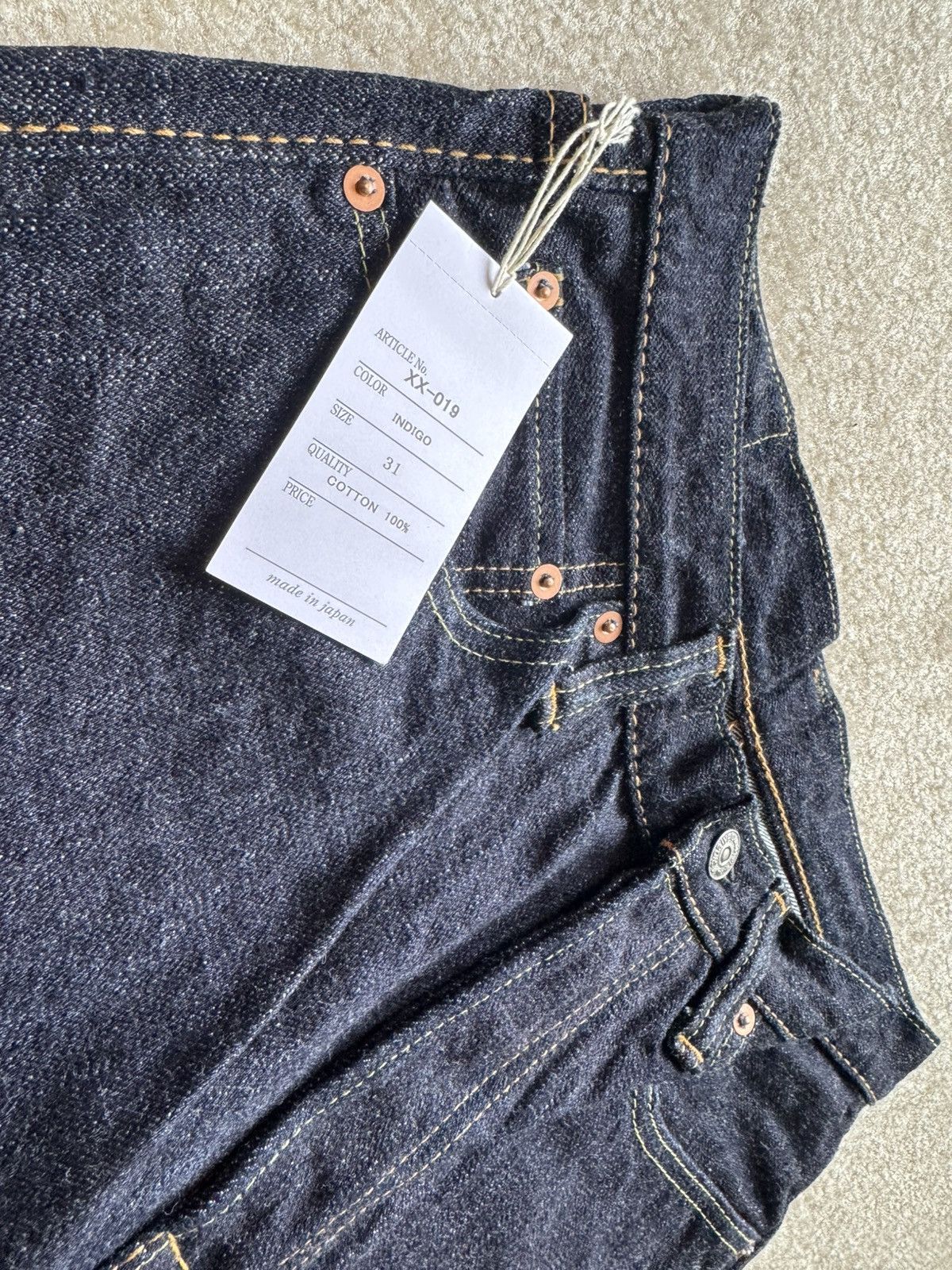 Pure Blue Japan Pure Blue Japan XX-019 14oz 31 Size US 31 - 11 Thumbnail