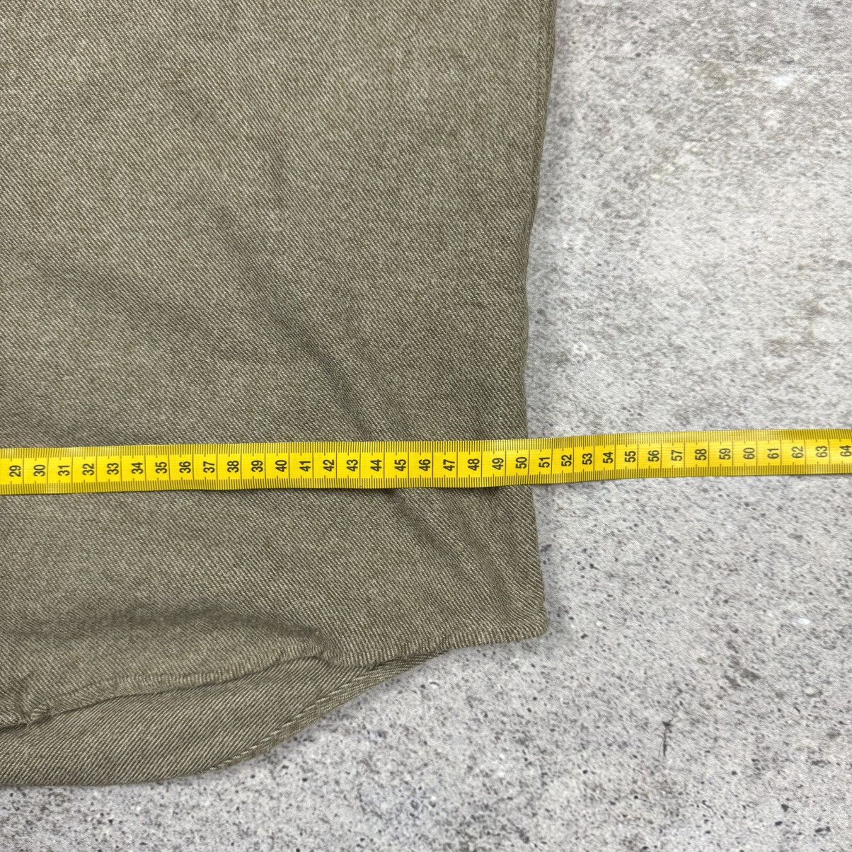 Samsoe Samsoe Samsøe Samsøe Liam NF Shirt – Dark Olive Melange – Size M Size US M / EU 48-50 / 2 - 6 Thumbnail