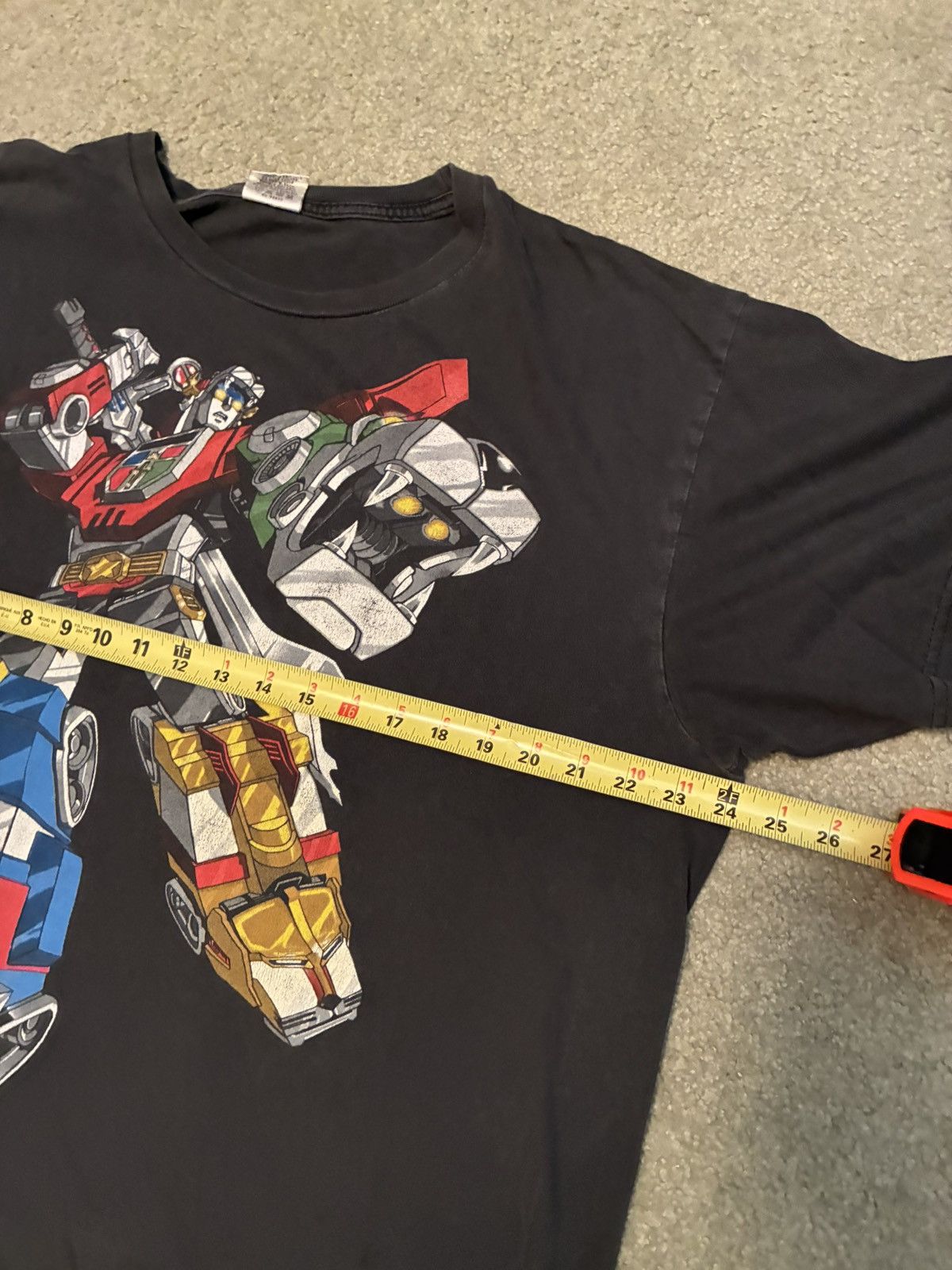 Vintage Vintage Transformers Voltron faded tee shirt Size US XL / EU 56 / 4 - 4 Thumbnail