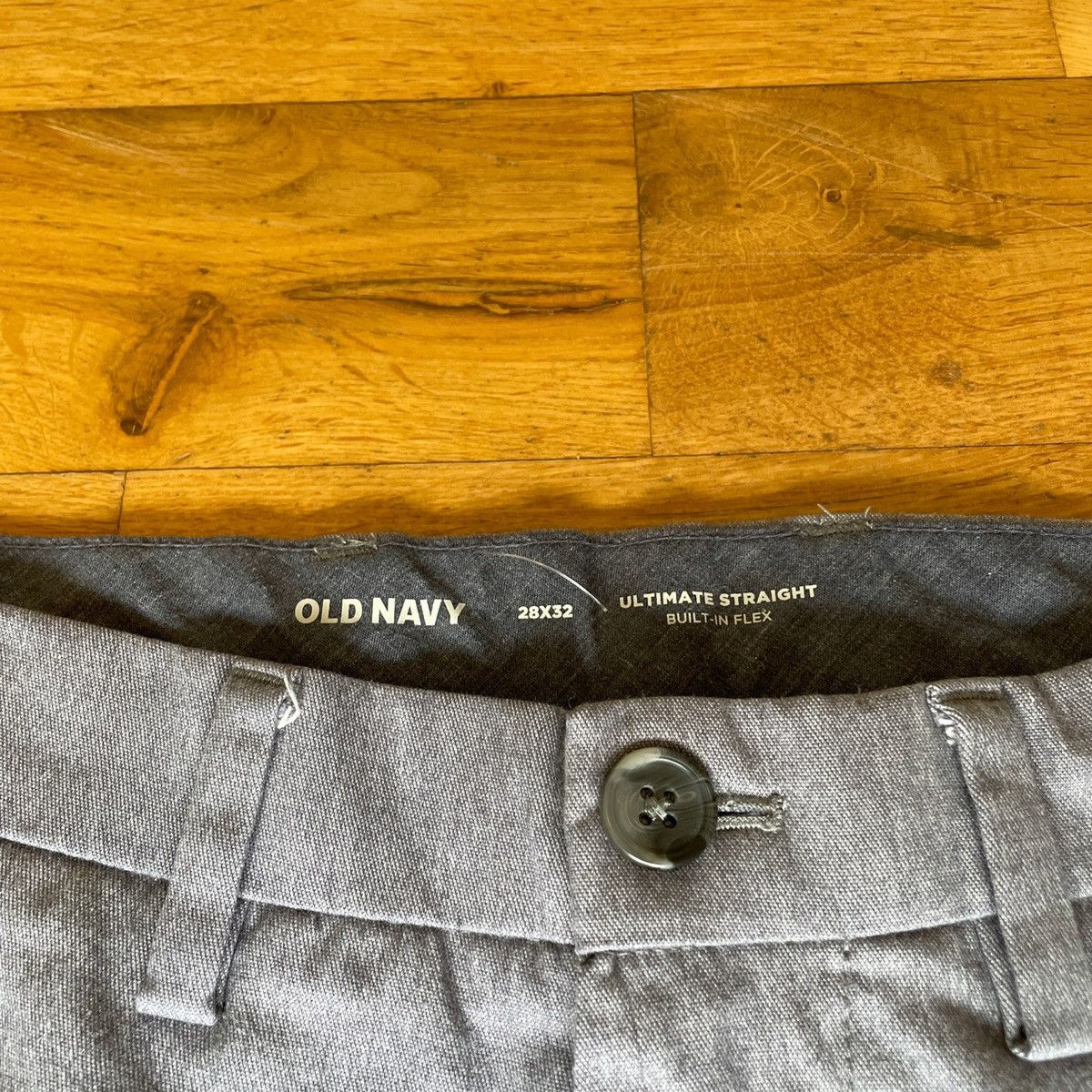 Old Navy × Vintage Old navy mens fashionable chinos Pants W 28 L 32 Size US 28 / EU 44 - 2 Thumbnail