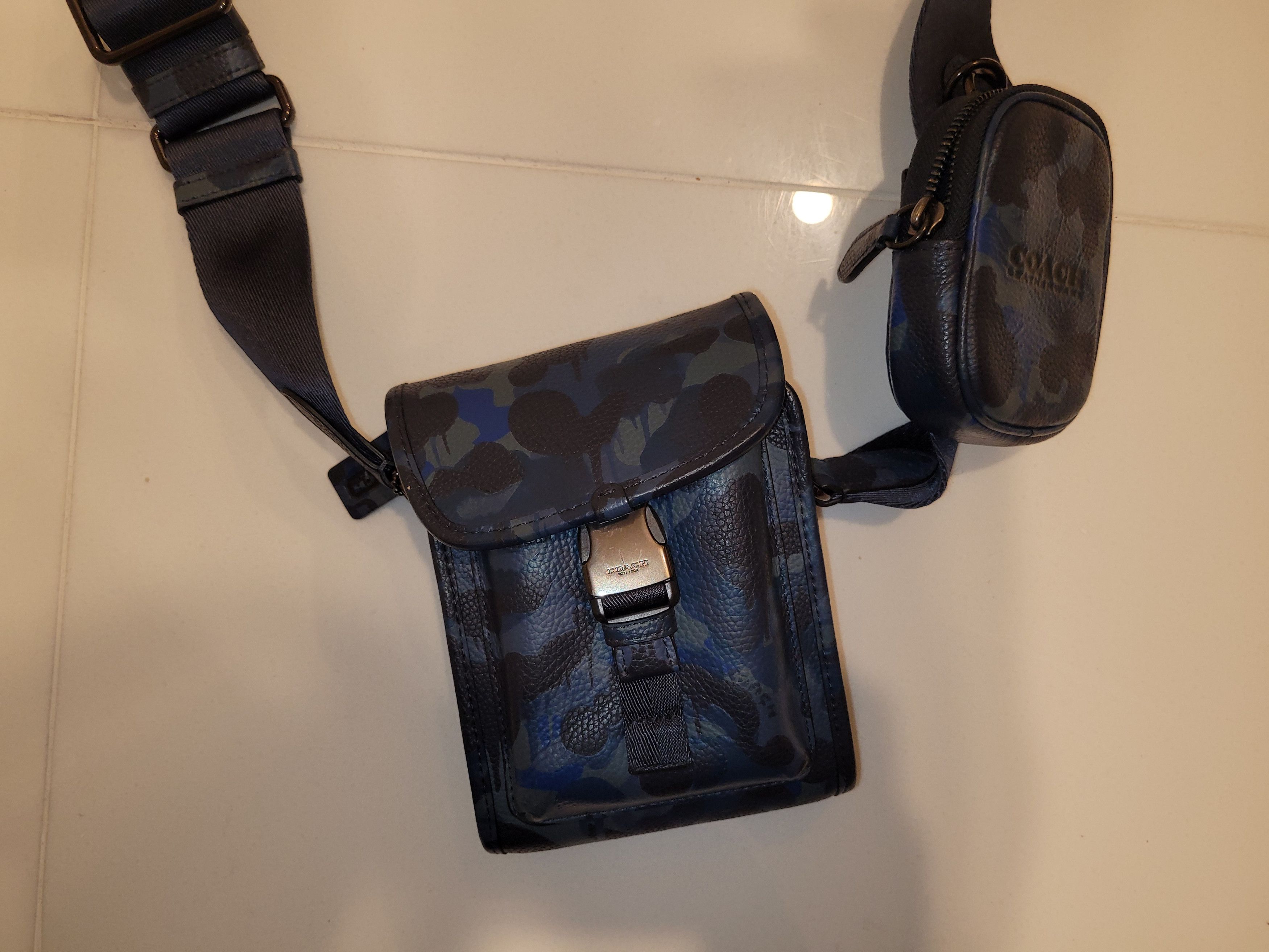Coach COACH Charter North/South Crossbody With Hybrid Pouch Camo Size ONE SIZE - 2 Thumbnail