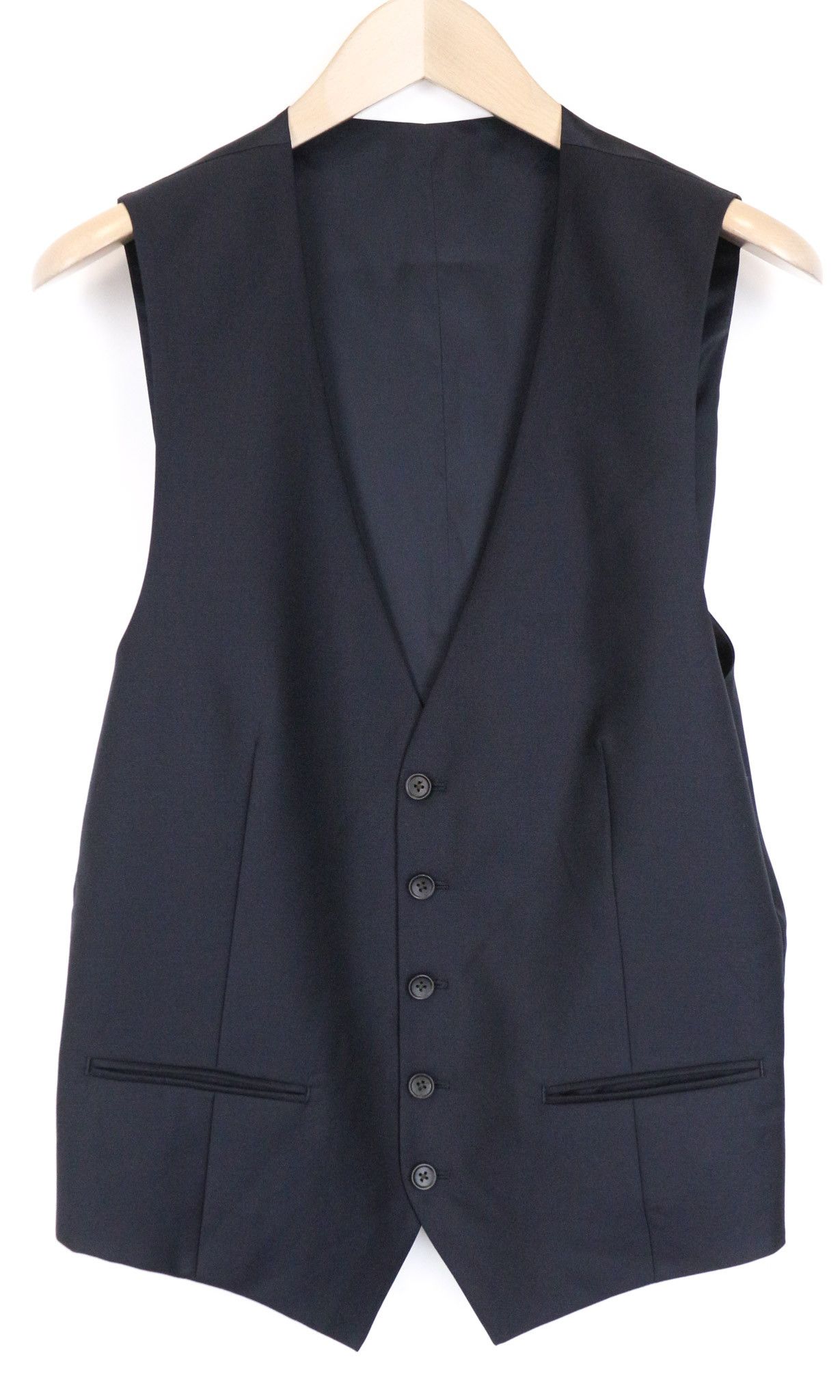 Suitsupply FERRARA UK40L Dark Blue Wool 2 Piece Suit 75699 Size 40L - 2 Thumbnail