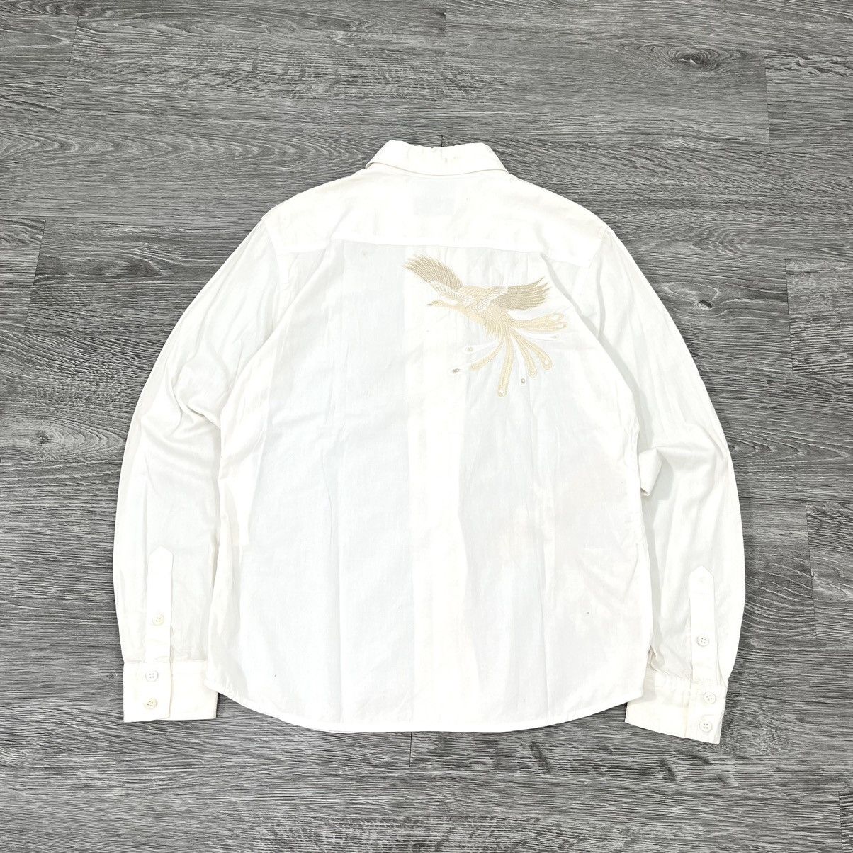 Hysteric Glamour 2000's Glamdy Embroidery True White Shirt Size US M / EU 48-50 / 2 - 4 Thumbnail