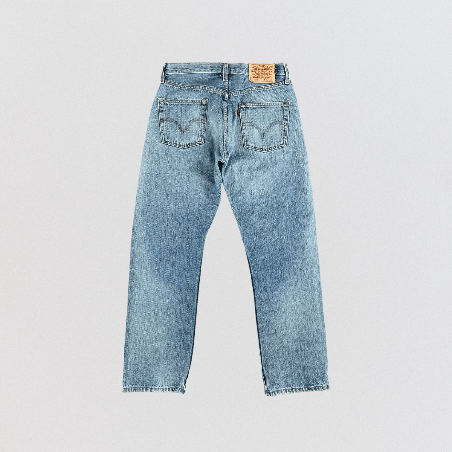 Levi's × Vintage 90s Vintage Light Wash Levis 501 Jeans -JM2260 Size US 31 - 2 Thumbnail