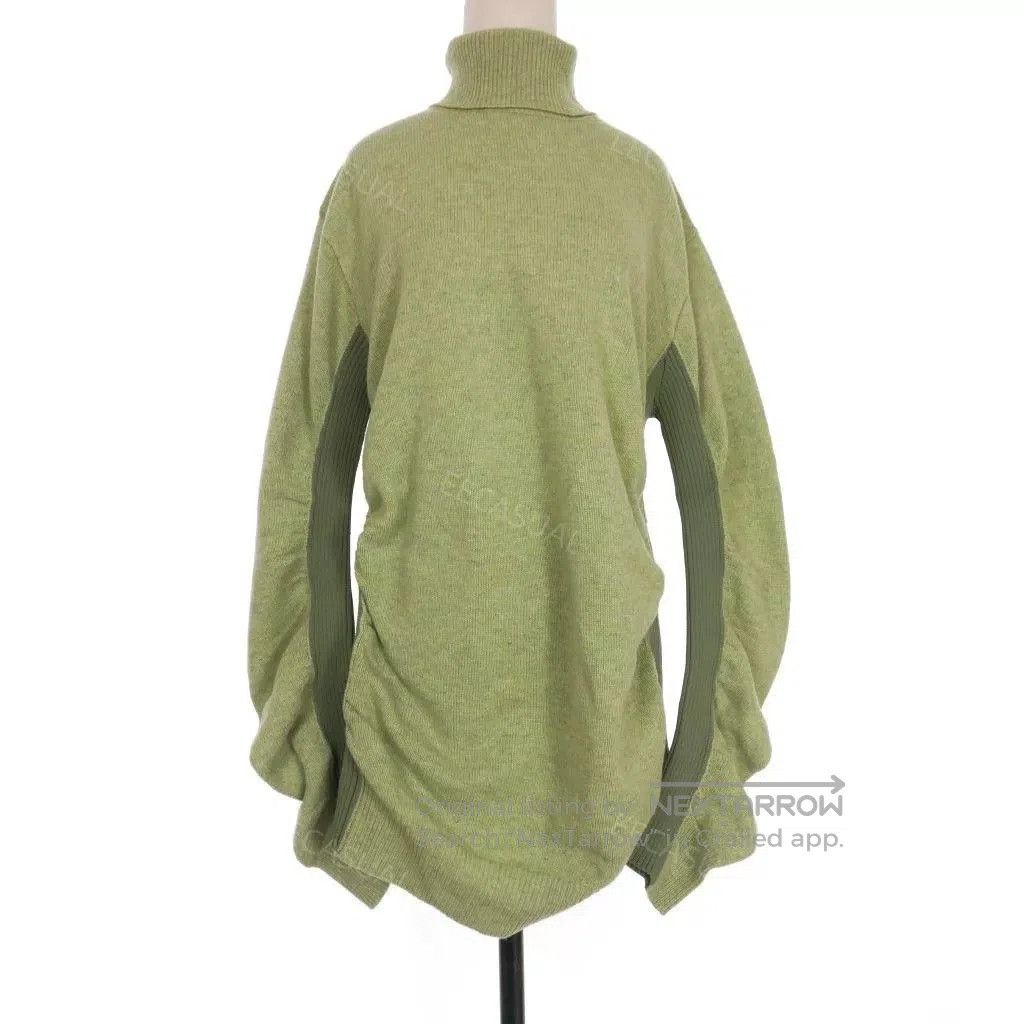 MM6 MM6 Maison Margiela Green Knit Sweater. Size XS / US 0-2 / IT 36-38 - 5 Thumbnail