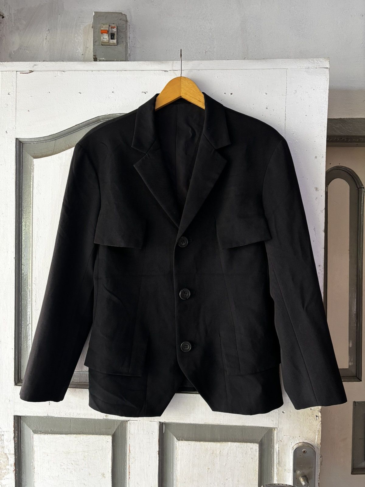 Yohji Yamamoto YOHJI YAMAMOTO Y’S BLAZER Size 38S - 1 Thumbnail