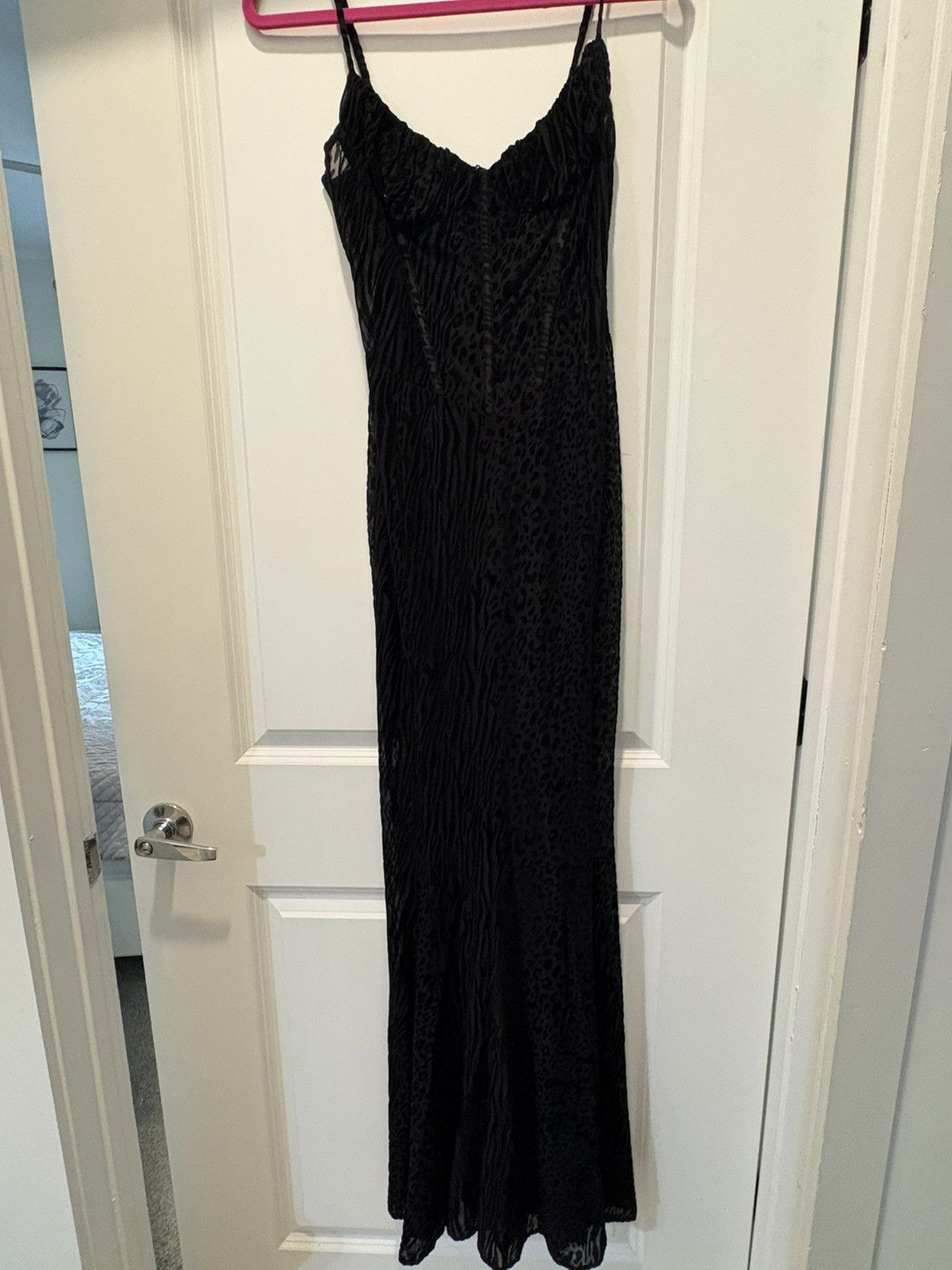 Akira Akira mesh leopard print gown Size S / US 4 / IT 40 - 4 Thumbnail