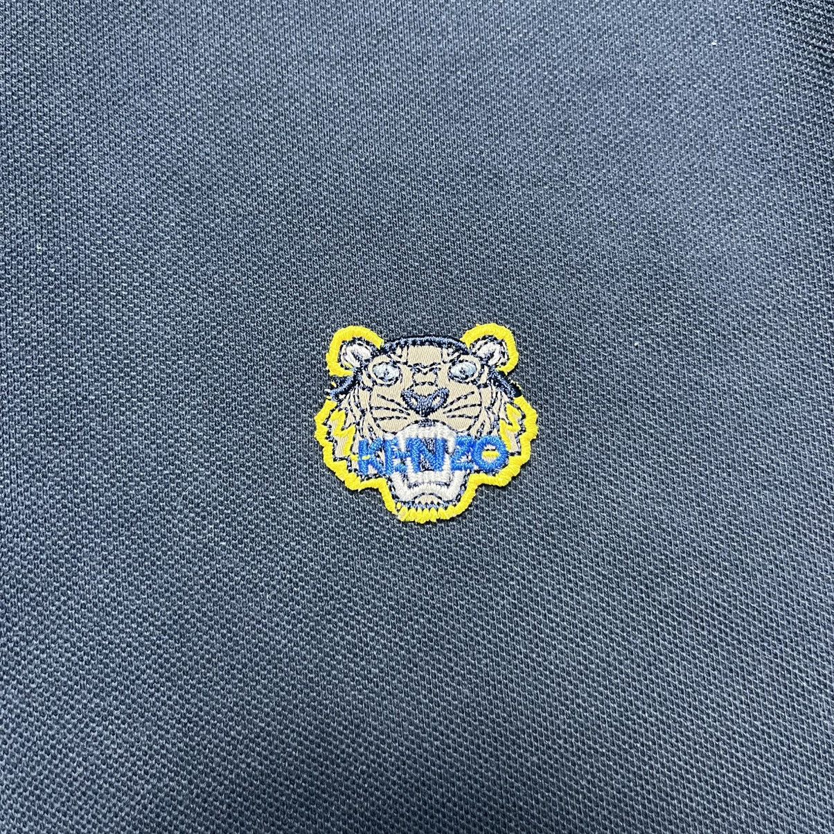 Kenzo Kenzo Paris Tiger Logo Polo Longsleeve Rugby Luxury Designer Size US L / EU 52-54 / 3 - 3 Thumbnail