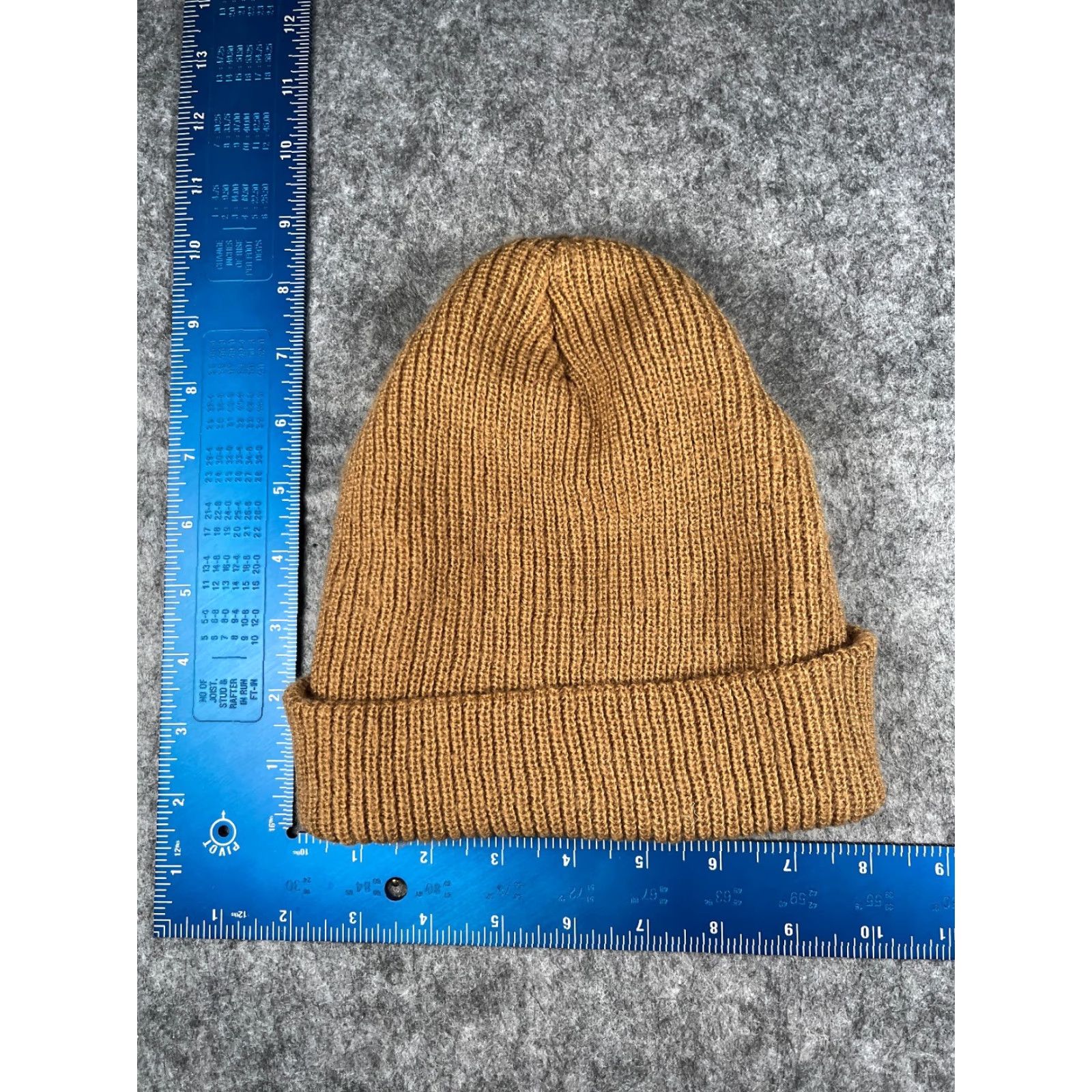 Brixton VINTAGE Brixton Beanie Knit Adult One Size Brown Beige 100% Acrylic Skate Cap Men Beanie, Brixton Mfg, Brown Size ONE SIZE - 4 Thumbnail