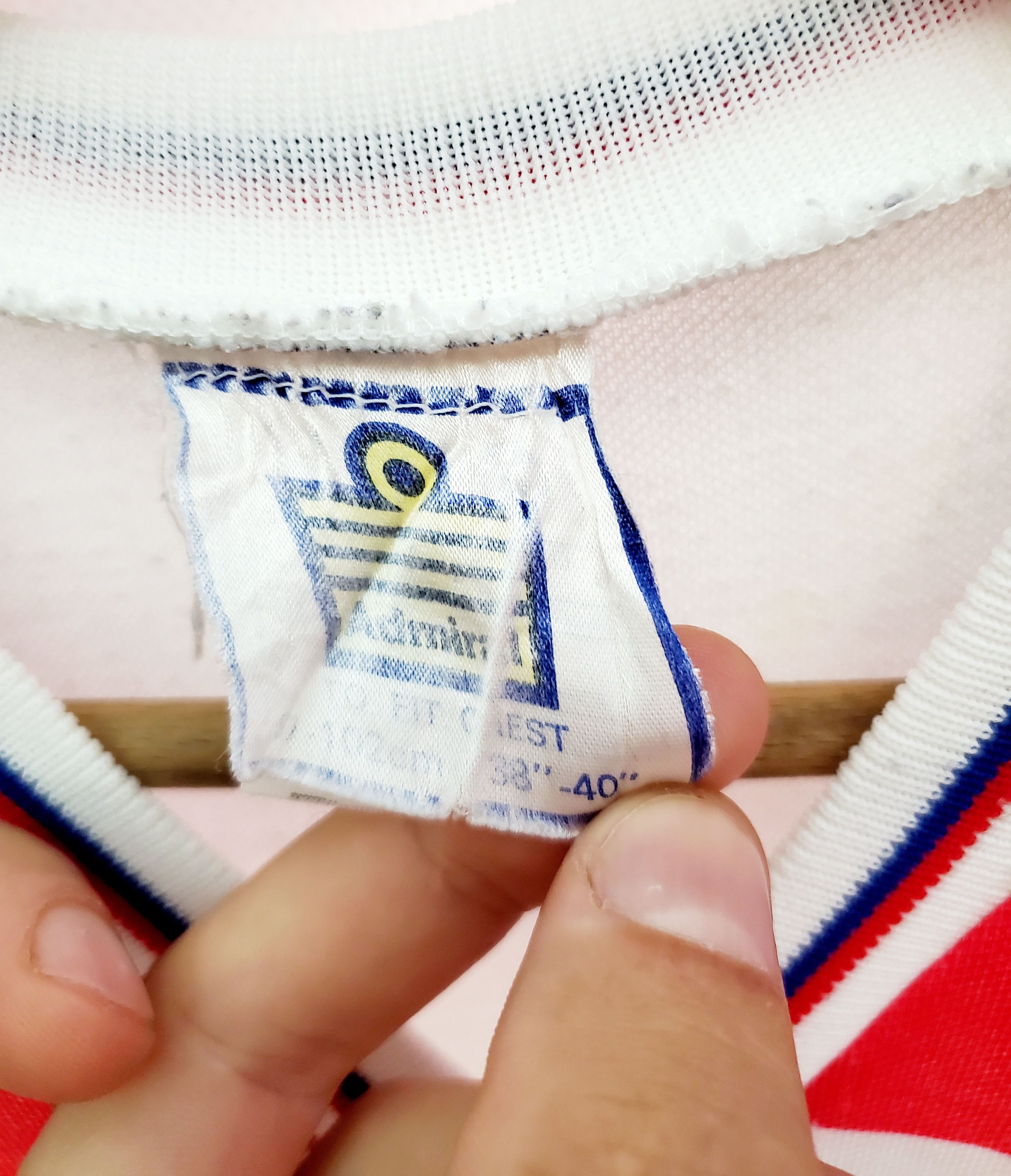 Vintage Vintage England 1980 Home Soccer Jersey Admiral size M Size US M / EU 48-50 / 2 - 4 Thumbnail