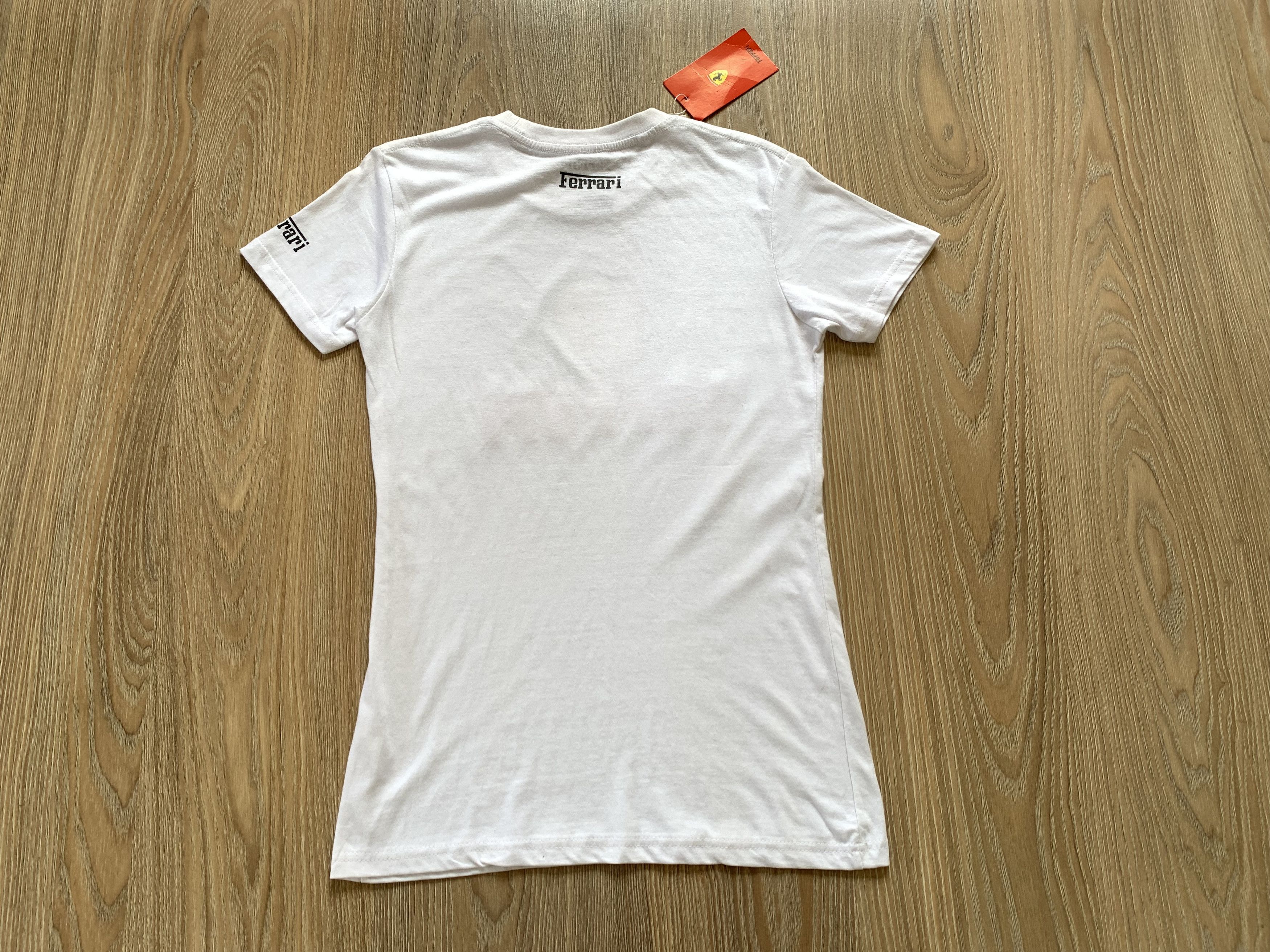 Ferrari × Vintage Women's Ferrari Printed T Shirt Size M / US 6-8 / IT 42-44 - 3 Thumbnail