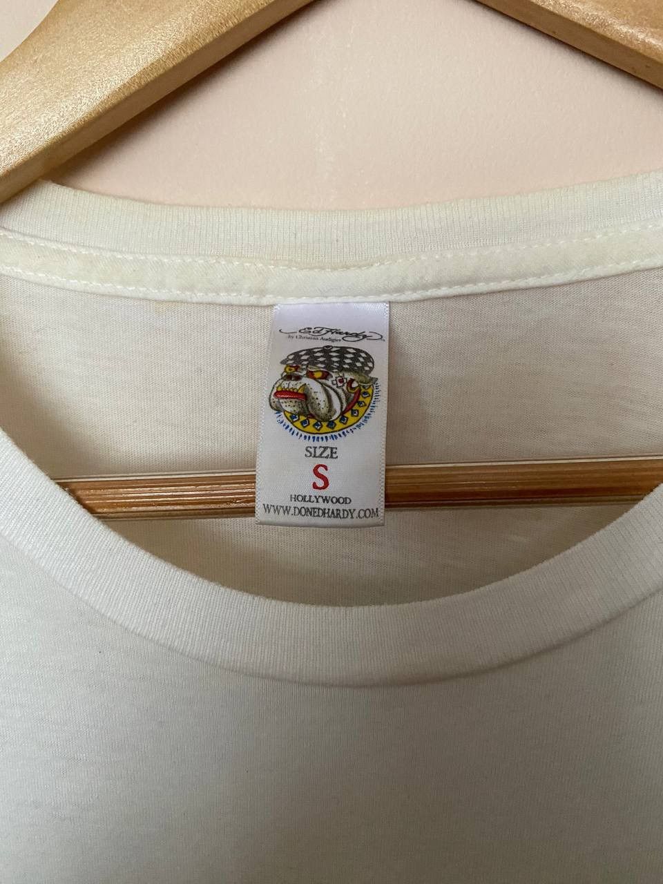 Ed Hardy Ed Hardy by Christian Audigier Love Kills Rhinestone T-Shirt Size US S / EU 44-46 / 1 - 4 Thumbnail