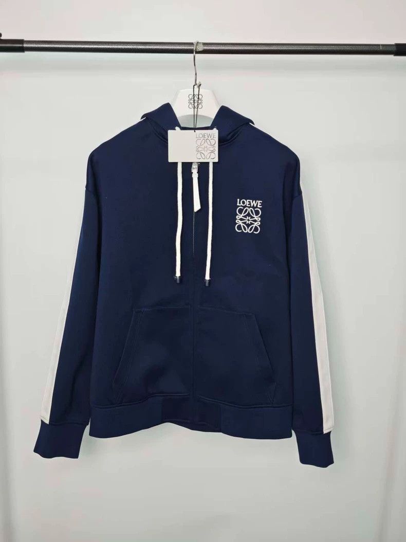 Loewe LOEWE Dark blue hoodie Size S / US 4 / IT 40 - 1 Thumbnail
