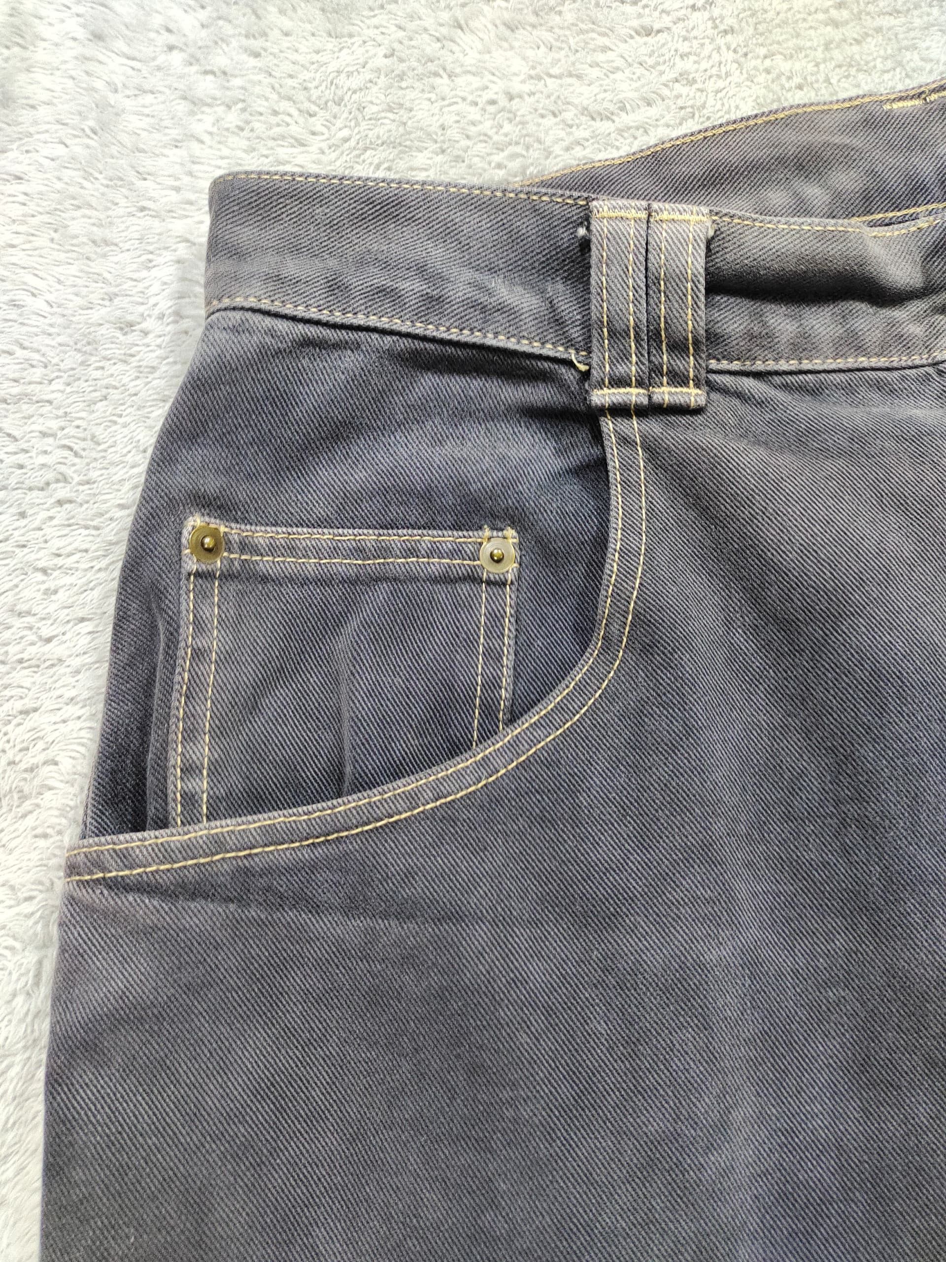 JNCO VINTAGE DISTRESSED VISITOR PRODUCTION BAGGY JEANS Size US 35 - 5 Thumbnail