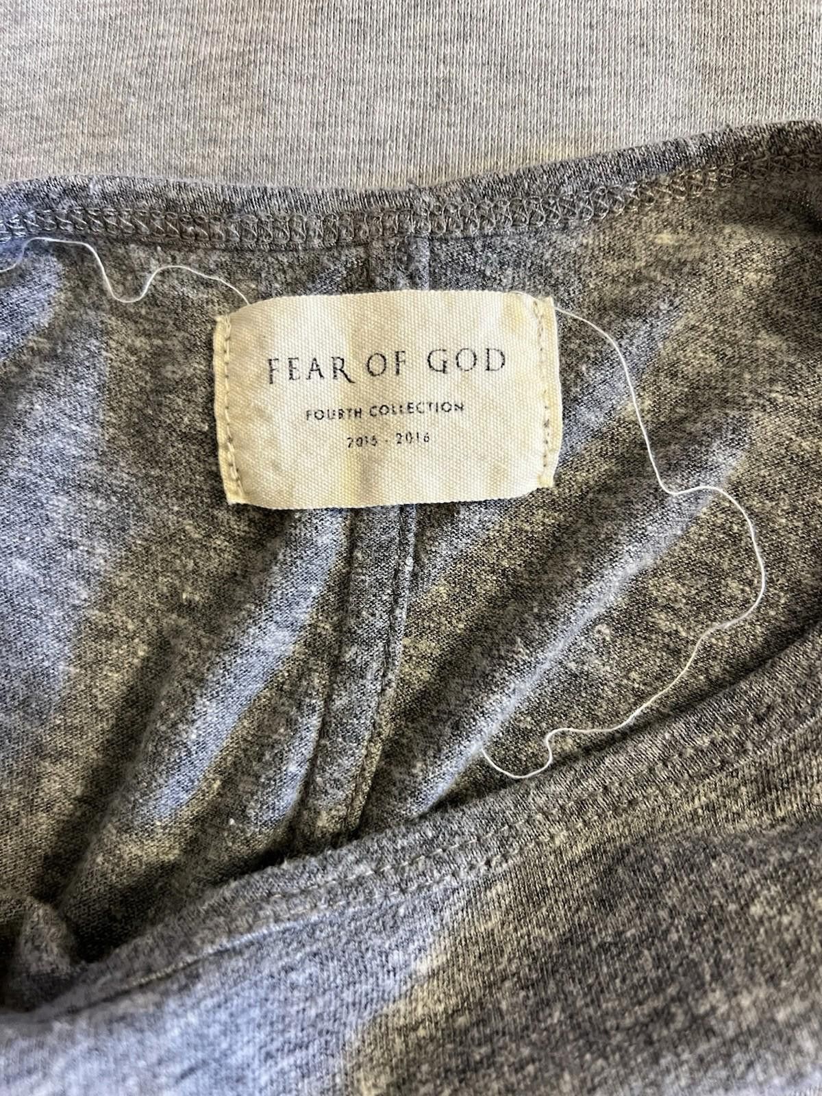 Fear of God Pre-Owned FOG fear Of God Collection One Grey Long T-Shirt M Size US M / EU 48-50 / 2 - 8 Thumbnail
