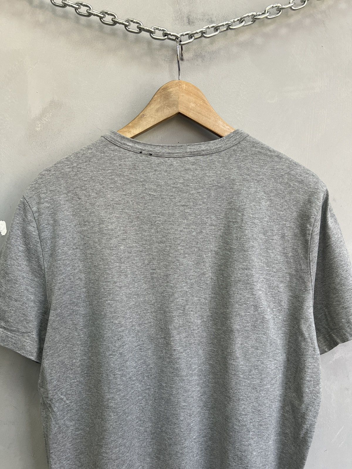 Moncler Moncler LogoT Shirt Grey big logo luxury Size US M / EU 48-50 / 2 - 8 Thumbnail