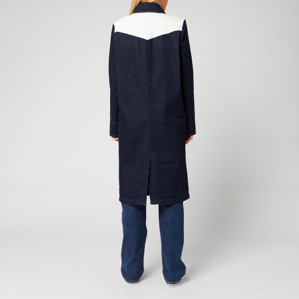 Levi's NWT Levi's Denim Empire Western Coat Long Jacket XS Size XS / US 0-2 / IT 36-38 - 2 Thumbnail