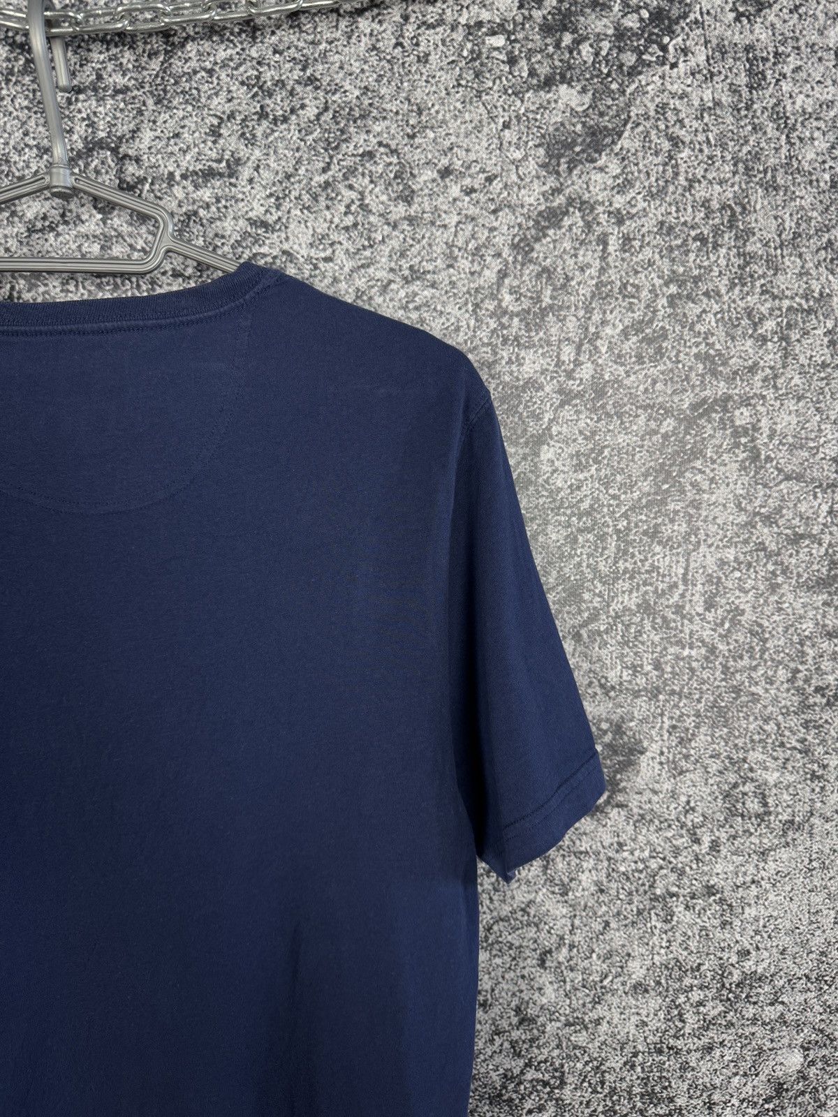 Barbour Men’s Barbour T-Shirt Big Logo N-TH Sea Tailored Fit Size M Size US M / EU 48-50 / 2 - 10 Thumbnail