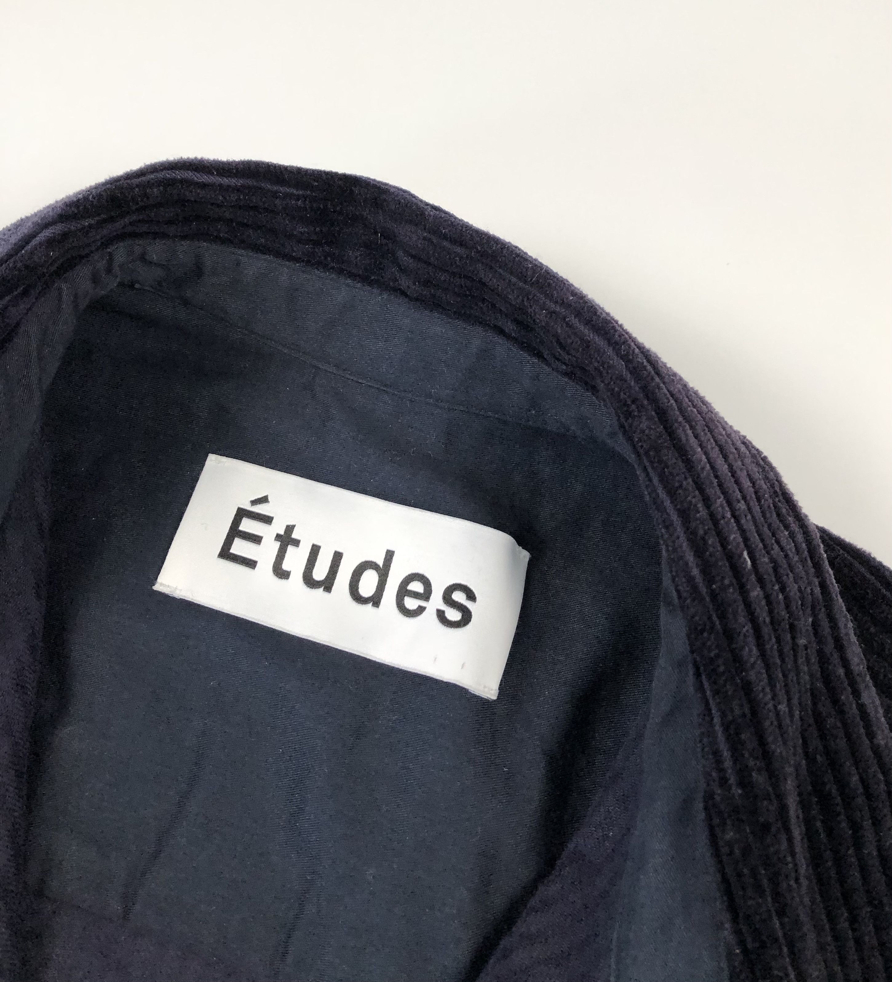 Etudes Etudes Corduroy Deep Blue Overshirt Size US S / EU 44-46 / 1 - 6 Thumbnail