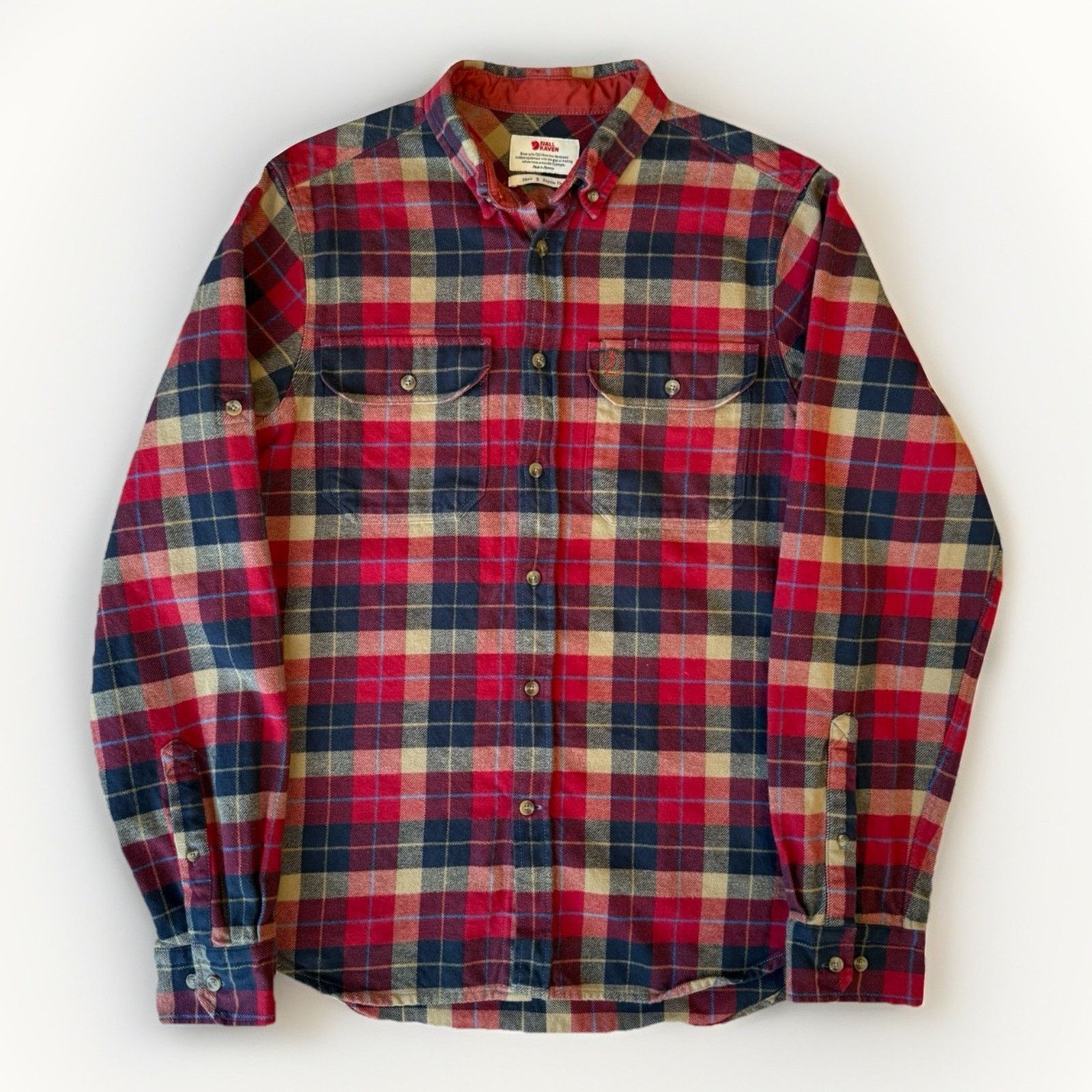 Fjallraven Fjallraven Singi Heavy Flannel Multicolor Long Sleeve Button Size US S / EU 44-46 / 1 - 1 Thumbnail