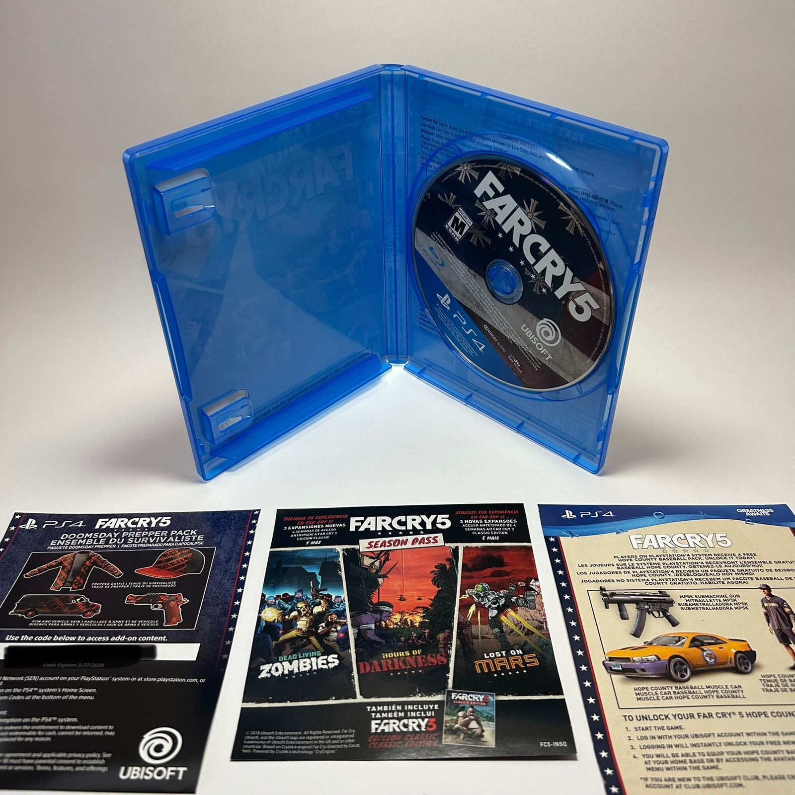 Sony Far Cry 5 - CIB - PS4 Size 26 - 2 Thumbnail