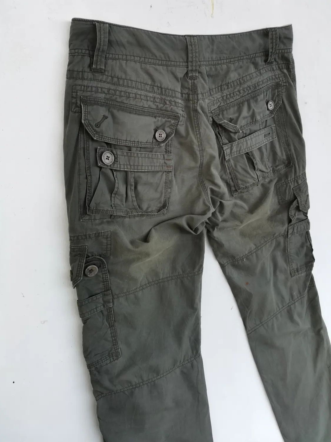 Japanese Brand Rare!!! Maru Khakis Tactical Cargo Multipocket Pants Size US 34 / EU 50 - 6 Thumbnail