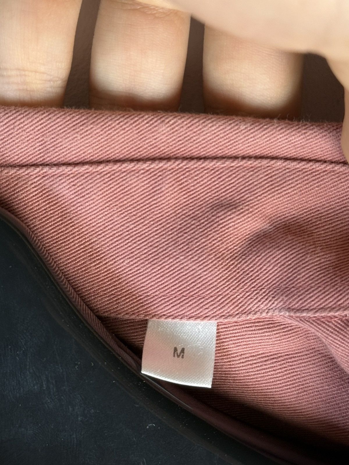 Yves Saint Laurent Pinky Heavy YSL Shirt Cotton Size US M / EU 48-50 / 2 - 7 Thumbnail