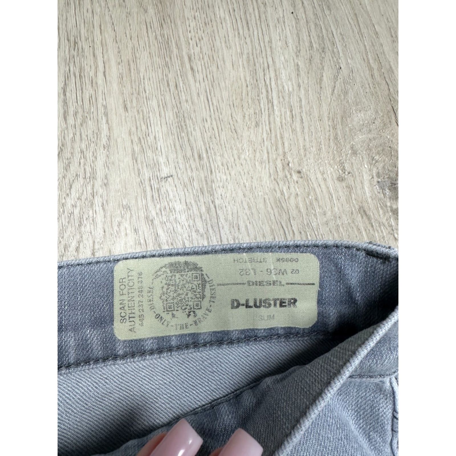 Diesel Diesel Jeans Main Selling Point Diesel Jeans Size 36 Gray Cotton Denim Pants Mens Regular Inseam 32in Size US 36 / EU 52 - 4 Thumbnail