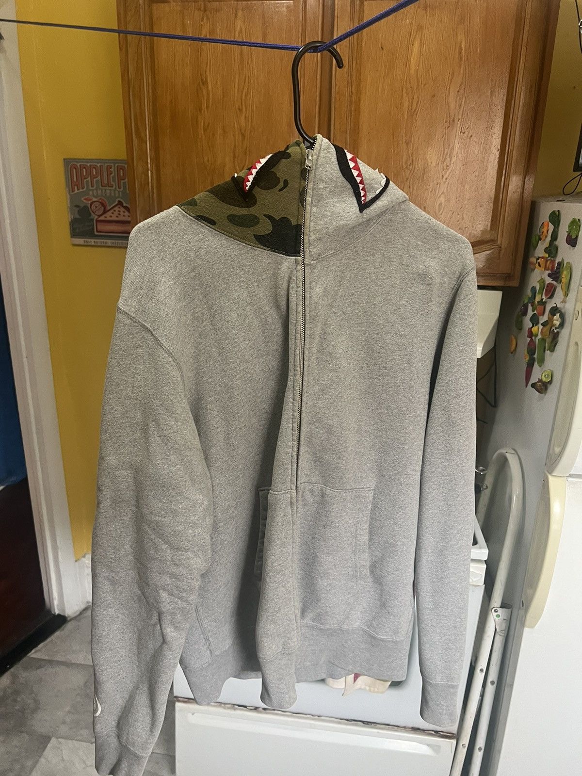 Bape 1st Camo Shark Full Zip Hoodie Size US L / EU 52-54 / 3 - 1 Thumbnail
