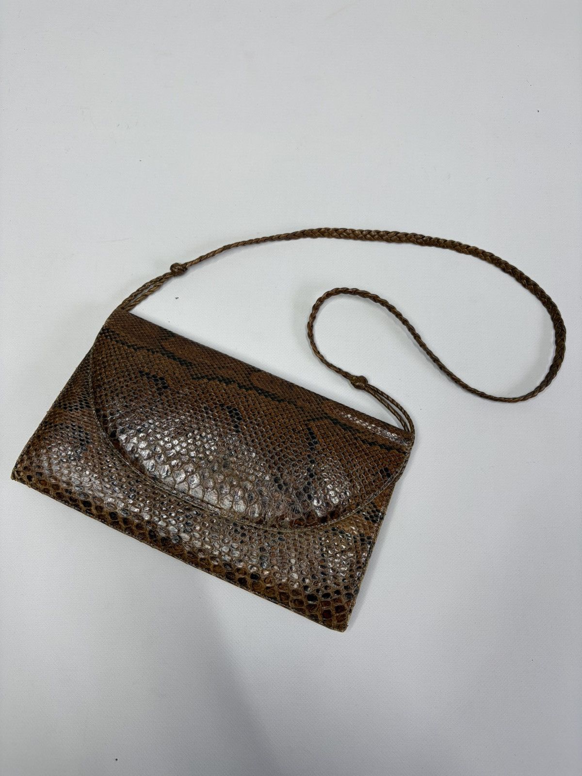 KMRii Snakeskin Leather Bag Y2K Archive KMRii If Six Was Nine Vibe Size ONE SIZE - 13 Thumbnail